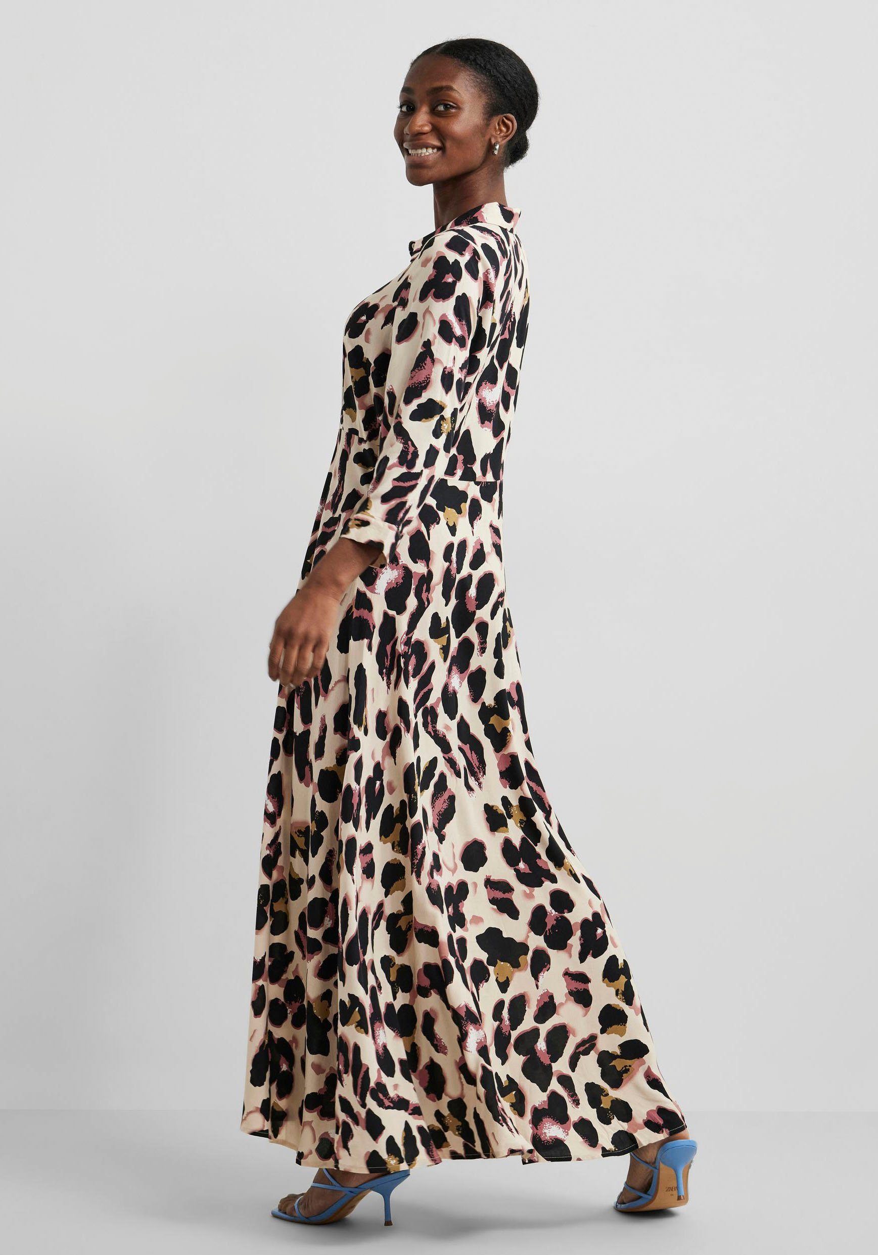 Y.A.S Jurk met overhemdkraag YASSAVANNA LONG SHIRT DRESS