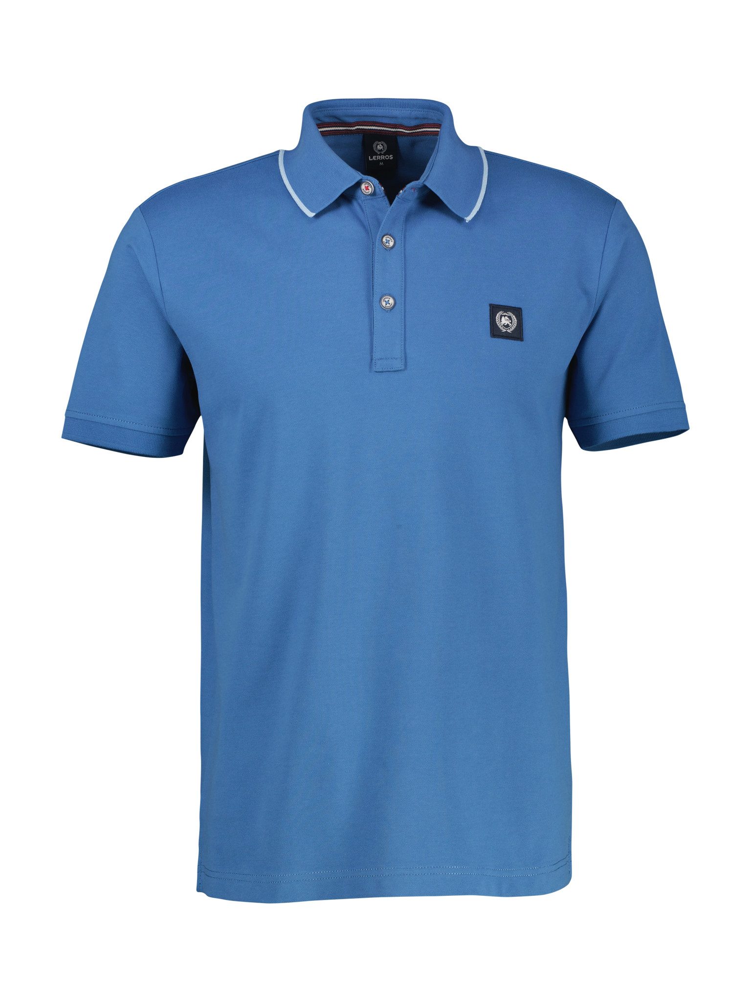 Lerros Poloshirt met geborduurd logo