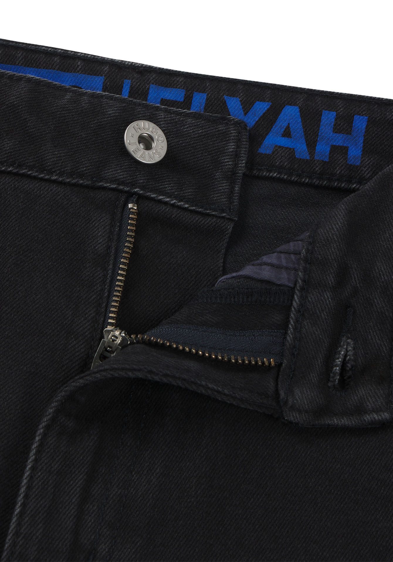 HUGO Blue Straight jeans Elyah Straight fit jeans met hoge taille, lange lengte 36