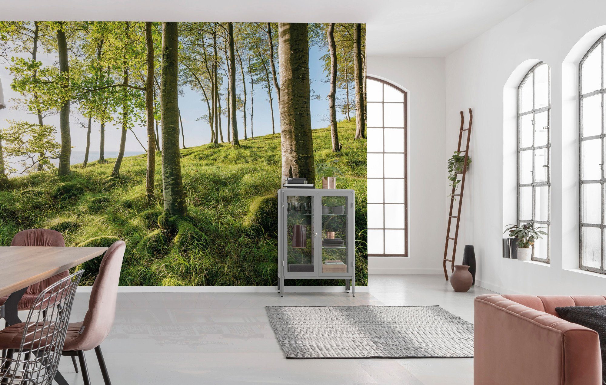 Komar Vliesbehang Betoverend mooi beukenspektakel (9 stuks)