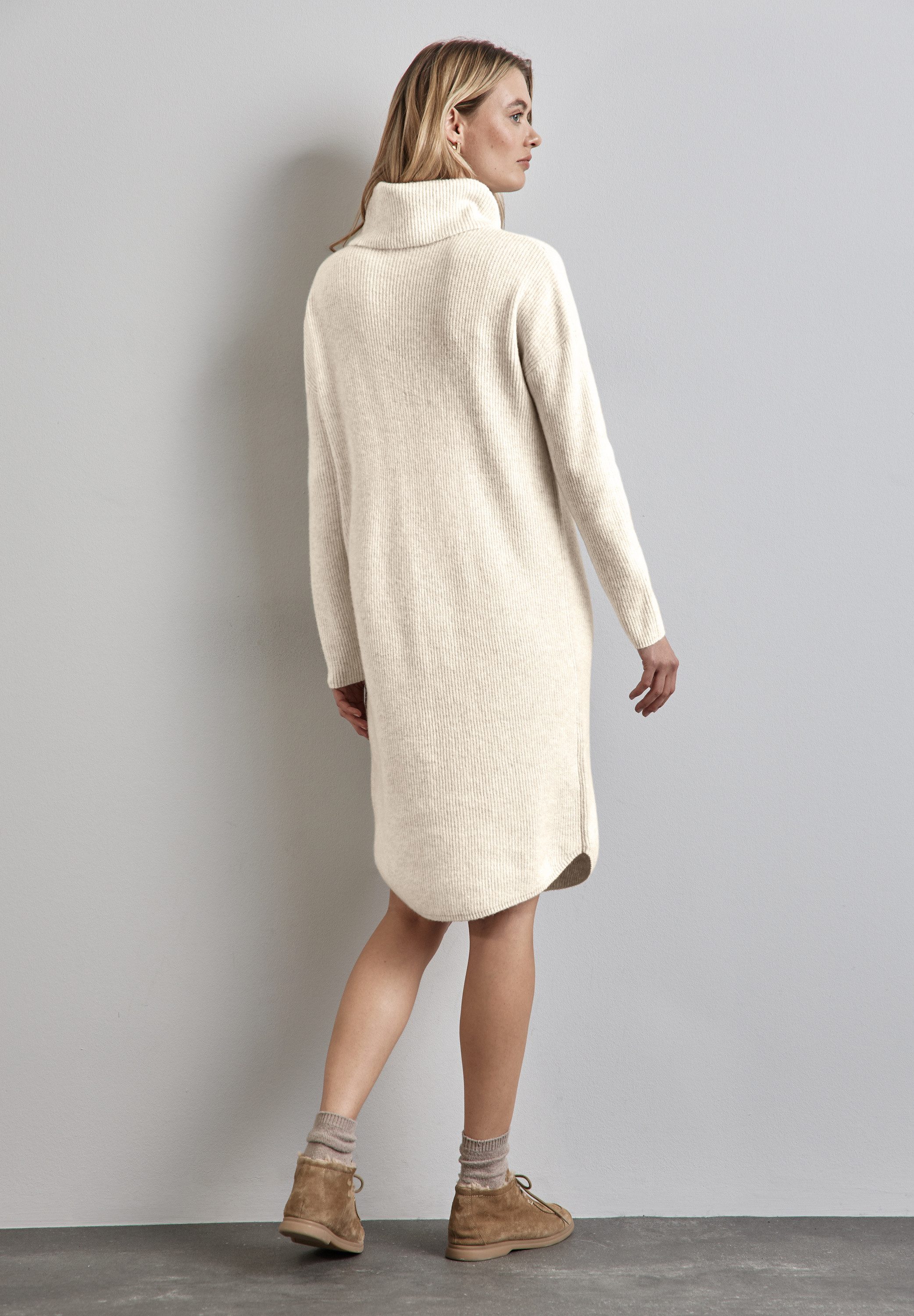 STREET ONE Mini-jurk met ribstructuur