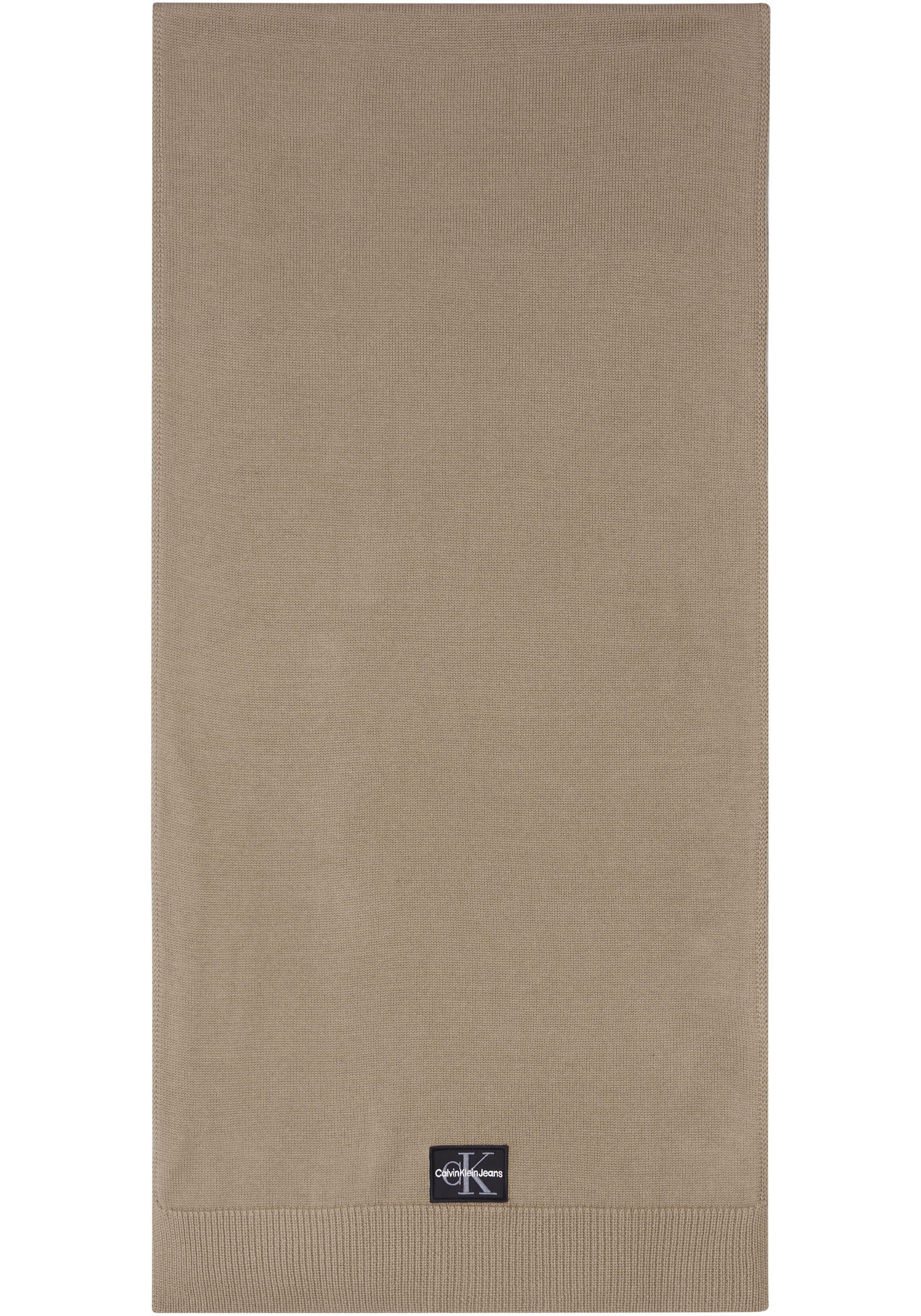 Calvin Klein Sjaal MONO LOGO PATCH SCARF
