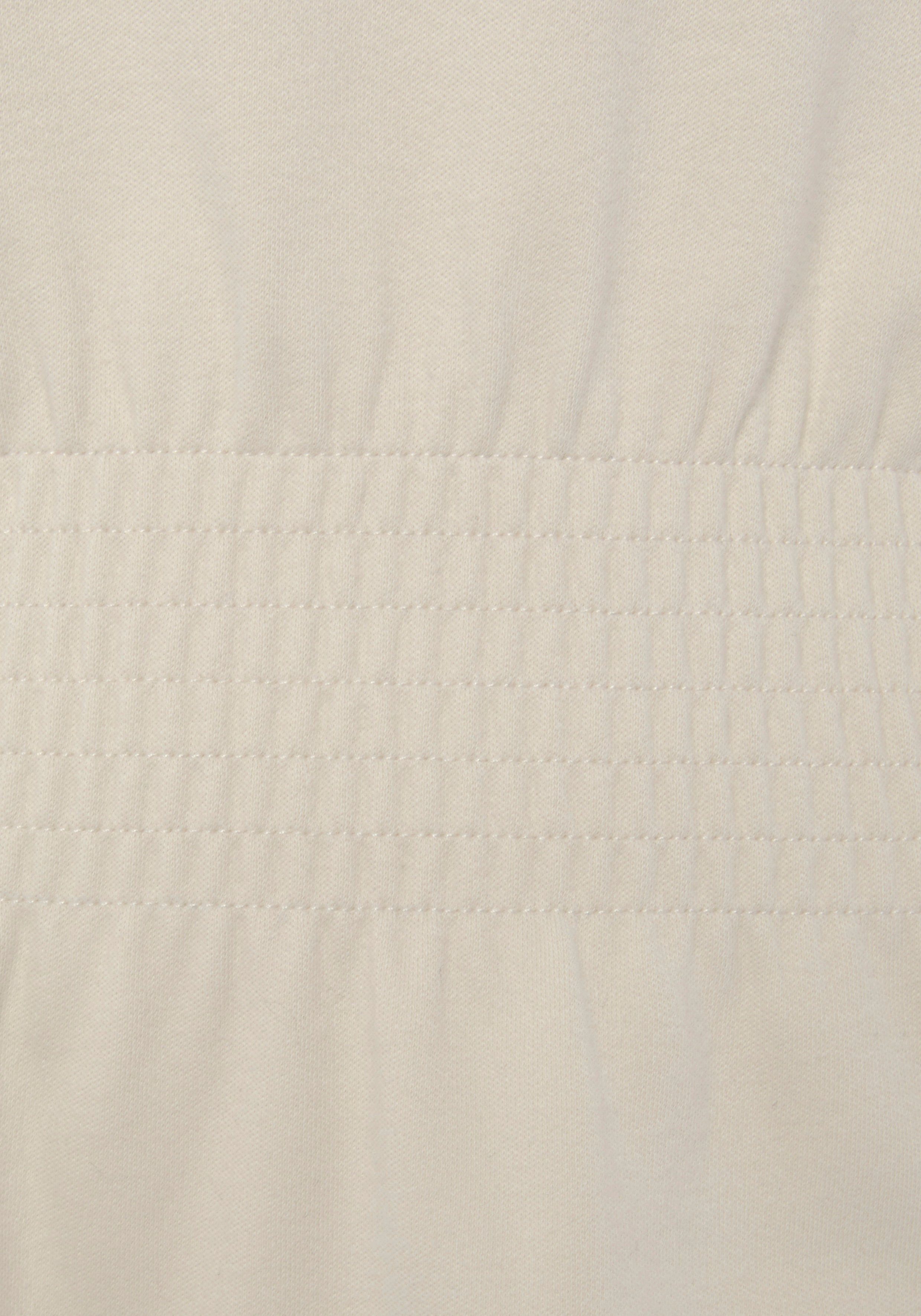 Lascana Hoodie met elastische rimpeling in de taille loungewear