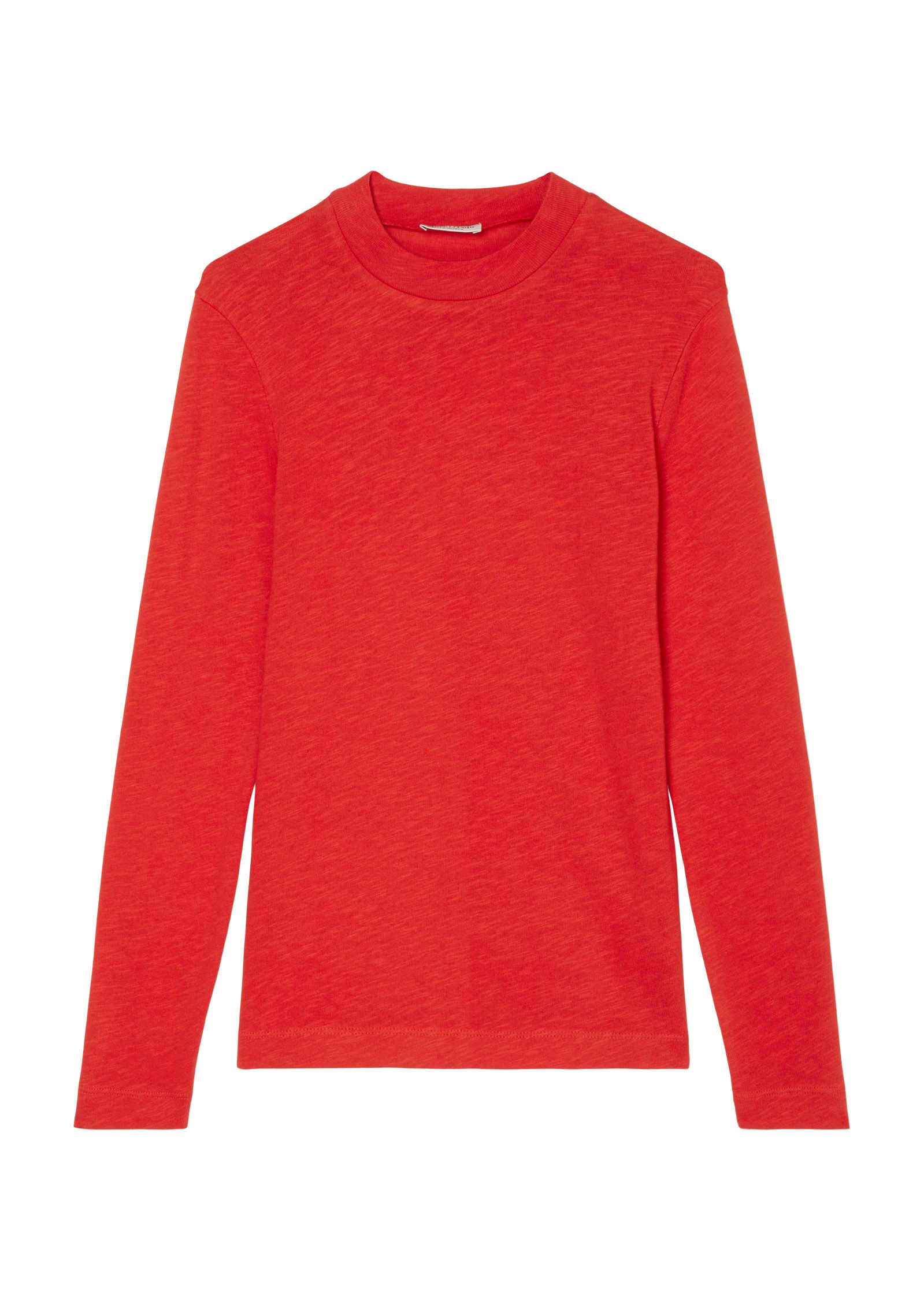 Marc O'Polo Longsleeve met kleine mockneck-kraag