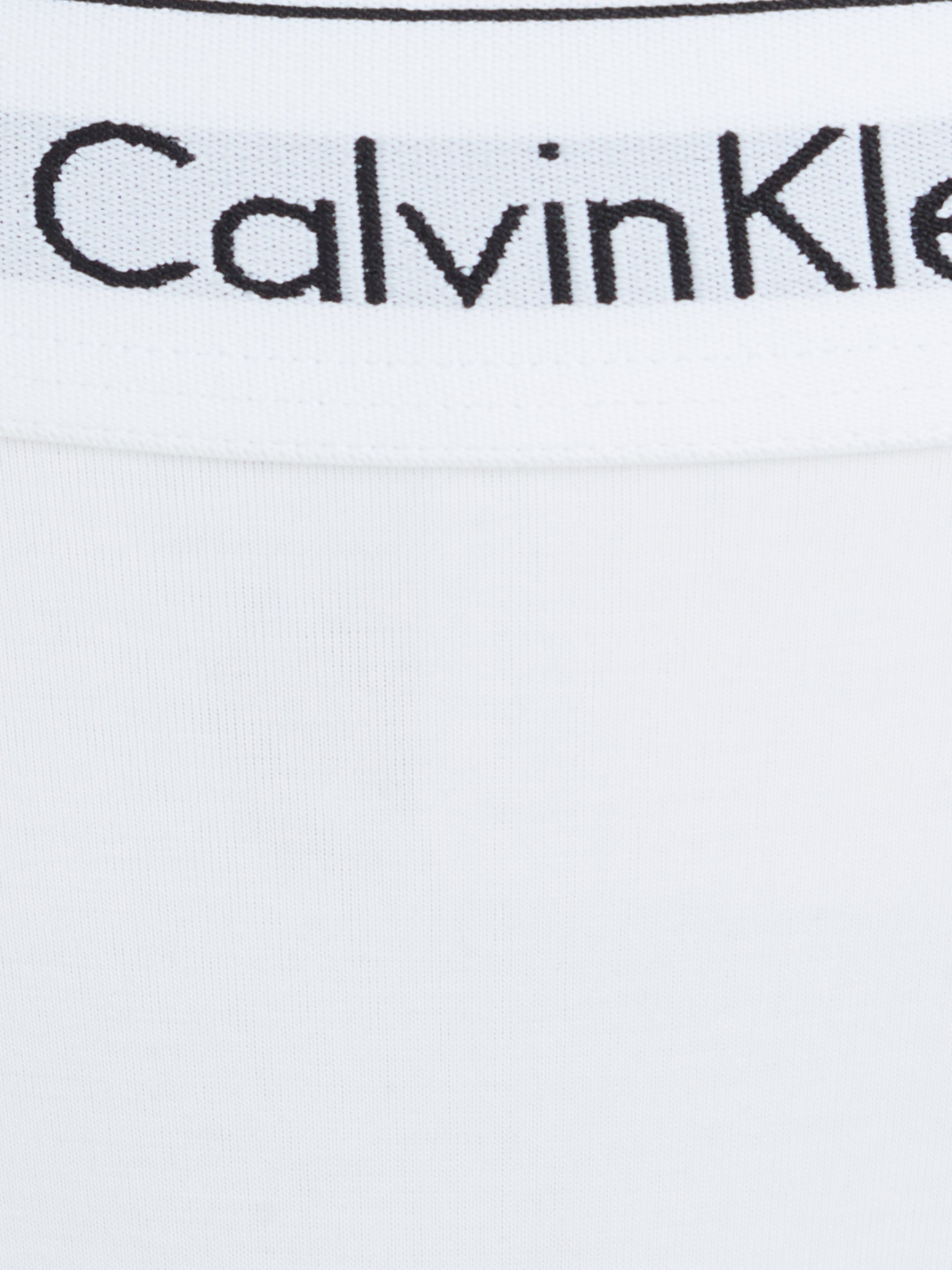 Calvin Klein String Modern Cotton met brede boord