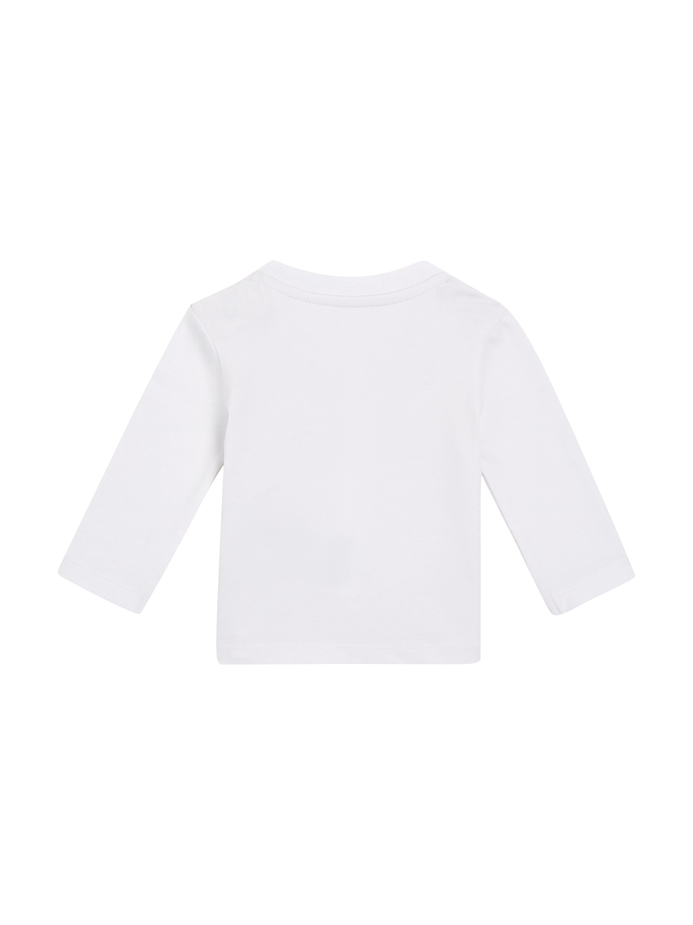 Calvin Klein Shirt met lange mouwen MONOGRAM LS T-SHIRT voor baby’s tot 2 jaar, met grote print