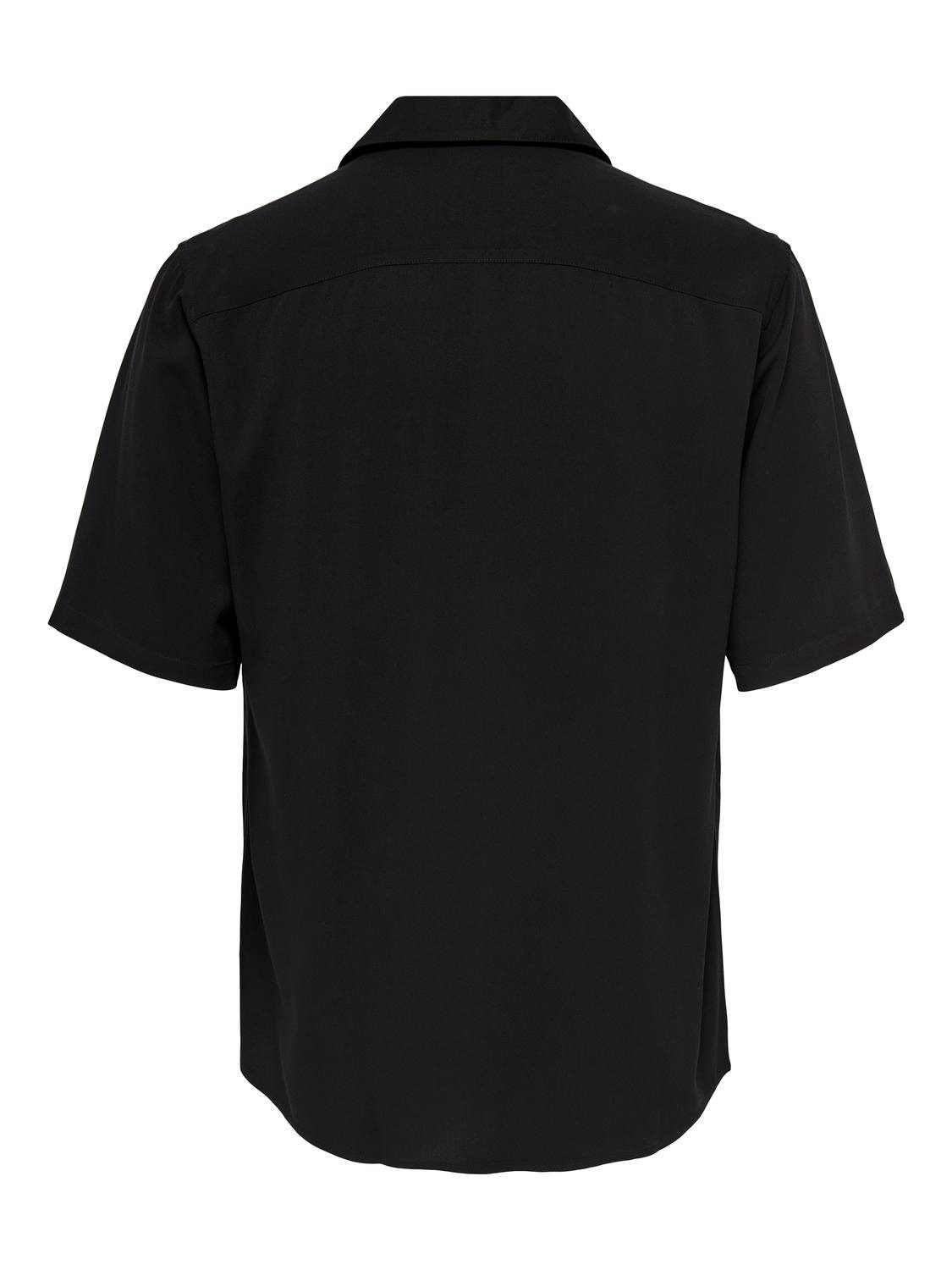 ONLY & SONS Overhemd met korte mouwen ONSDASH LIFE REG VISC RES SS SHIRT