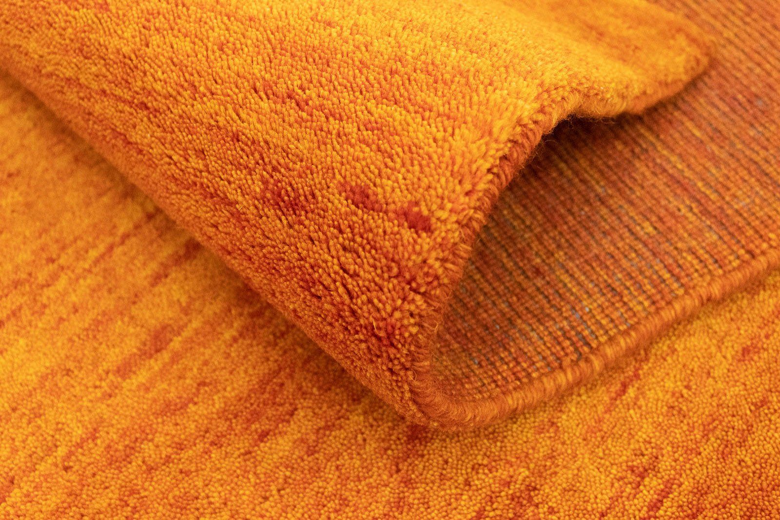 morgenland Wollen kleed Uni - Gabbeh tapijt - Softy Gabbeh look, uni kleuren, 100% wol, zeer zachte pool, woonkamer