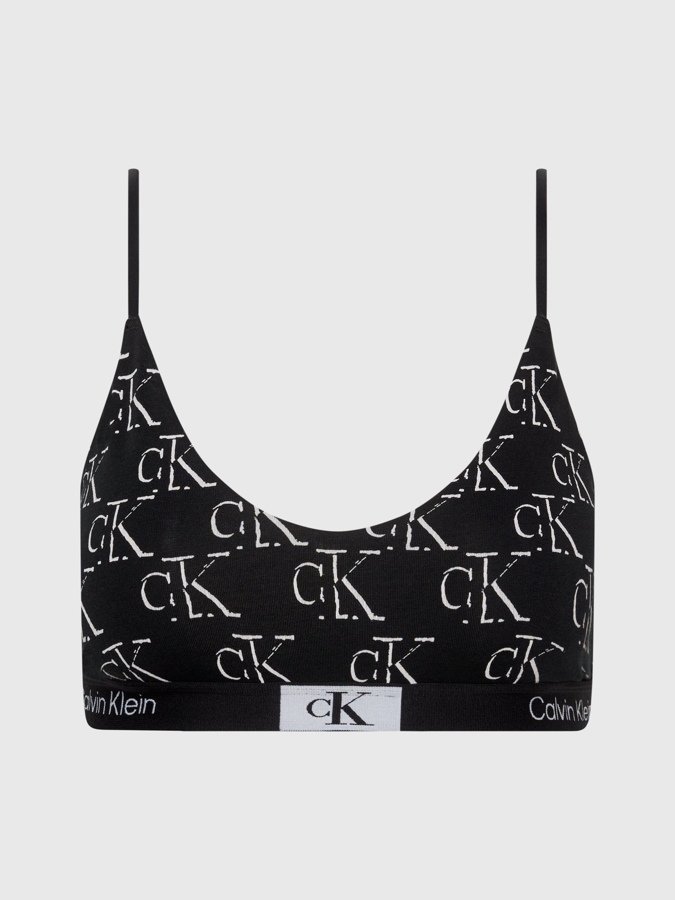 Calvin Klein Bralette UNLINED BRALETTE met klassieke tailleband met ck logo