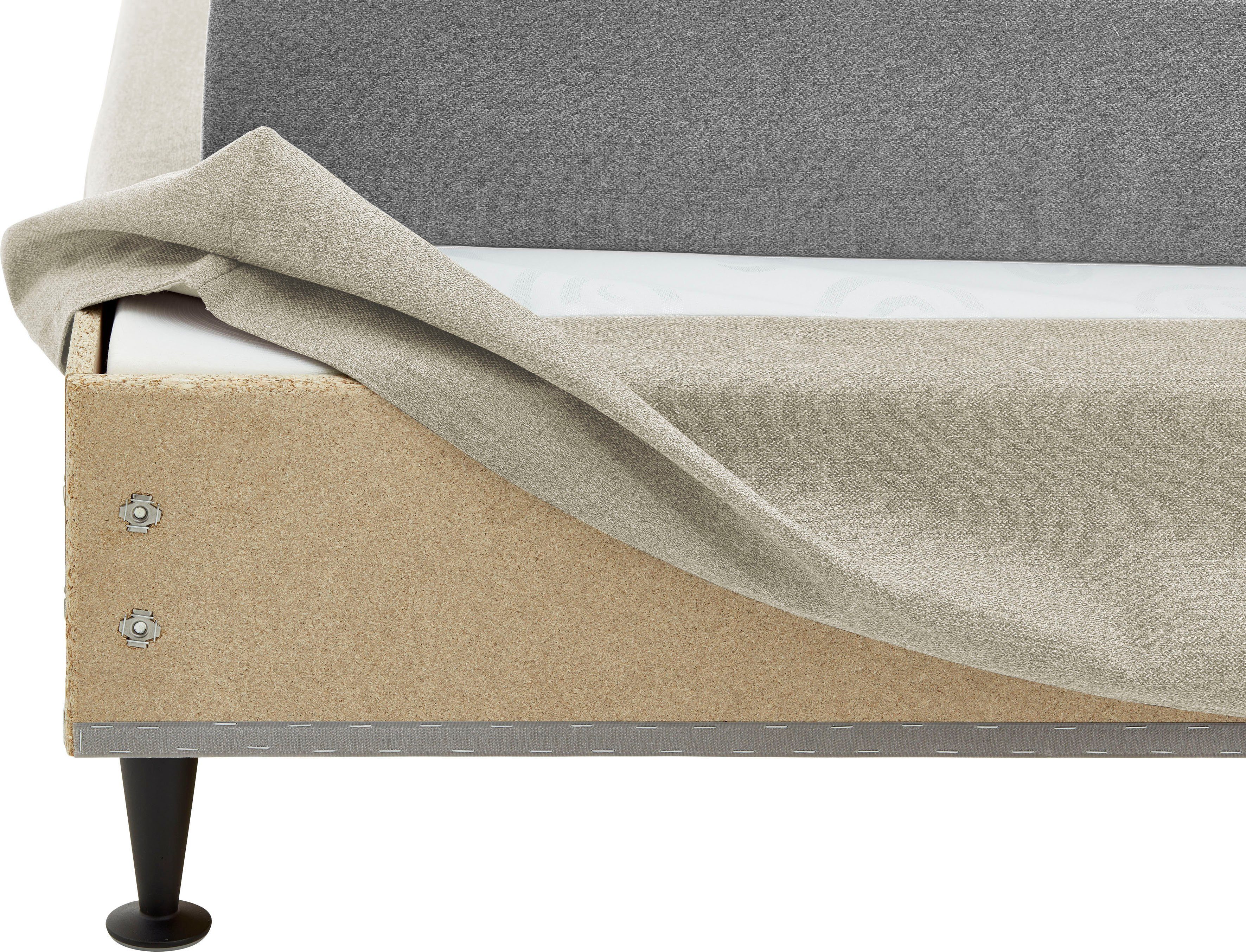 andas Boxspring Linja met hotelbed-karakter, comfort-lighoogte en topmatras inclusief