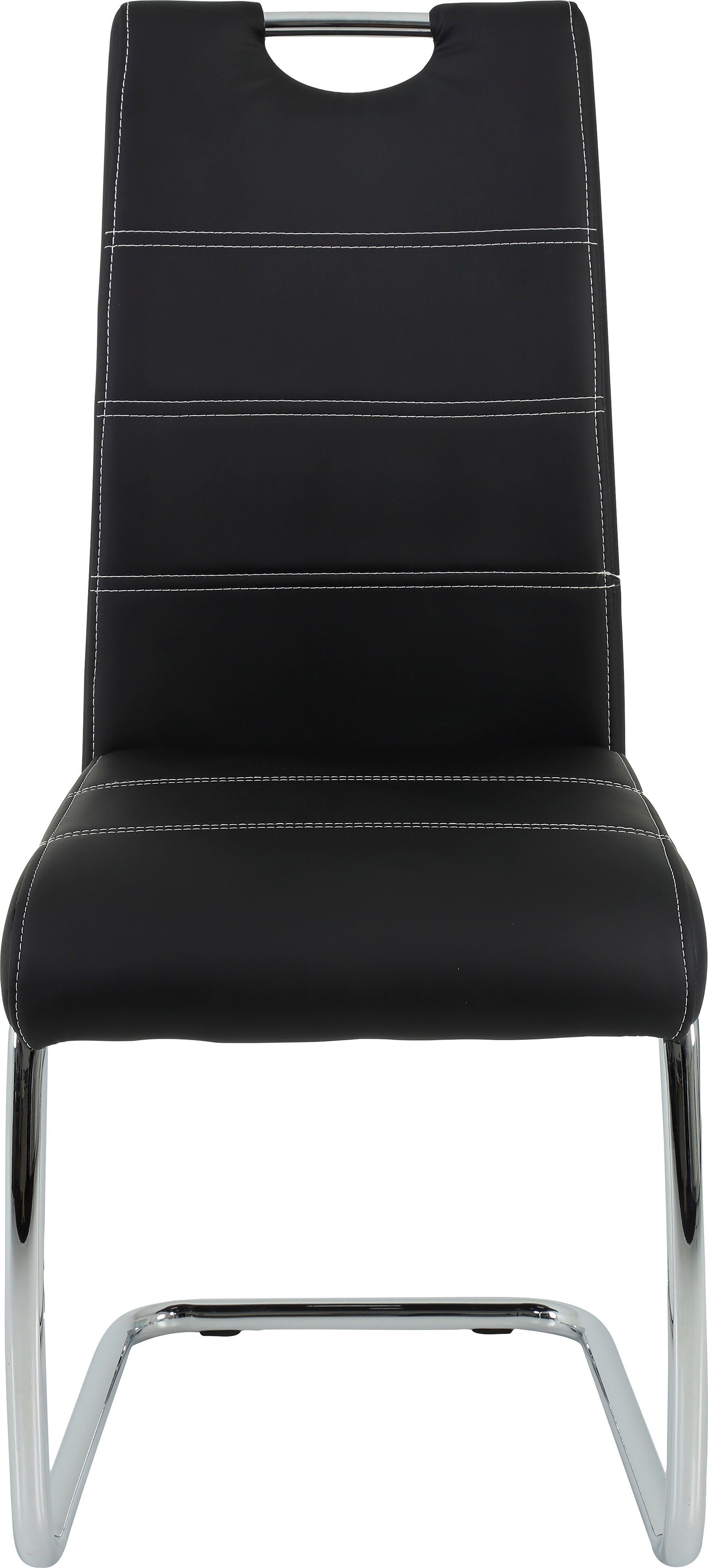 HELA Vrijdragende stoel Flora, eetkamerstoelen 1, 2 of 4 stuks, vrijdragende stoel
