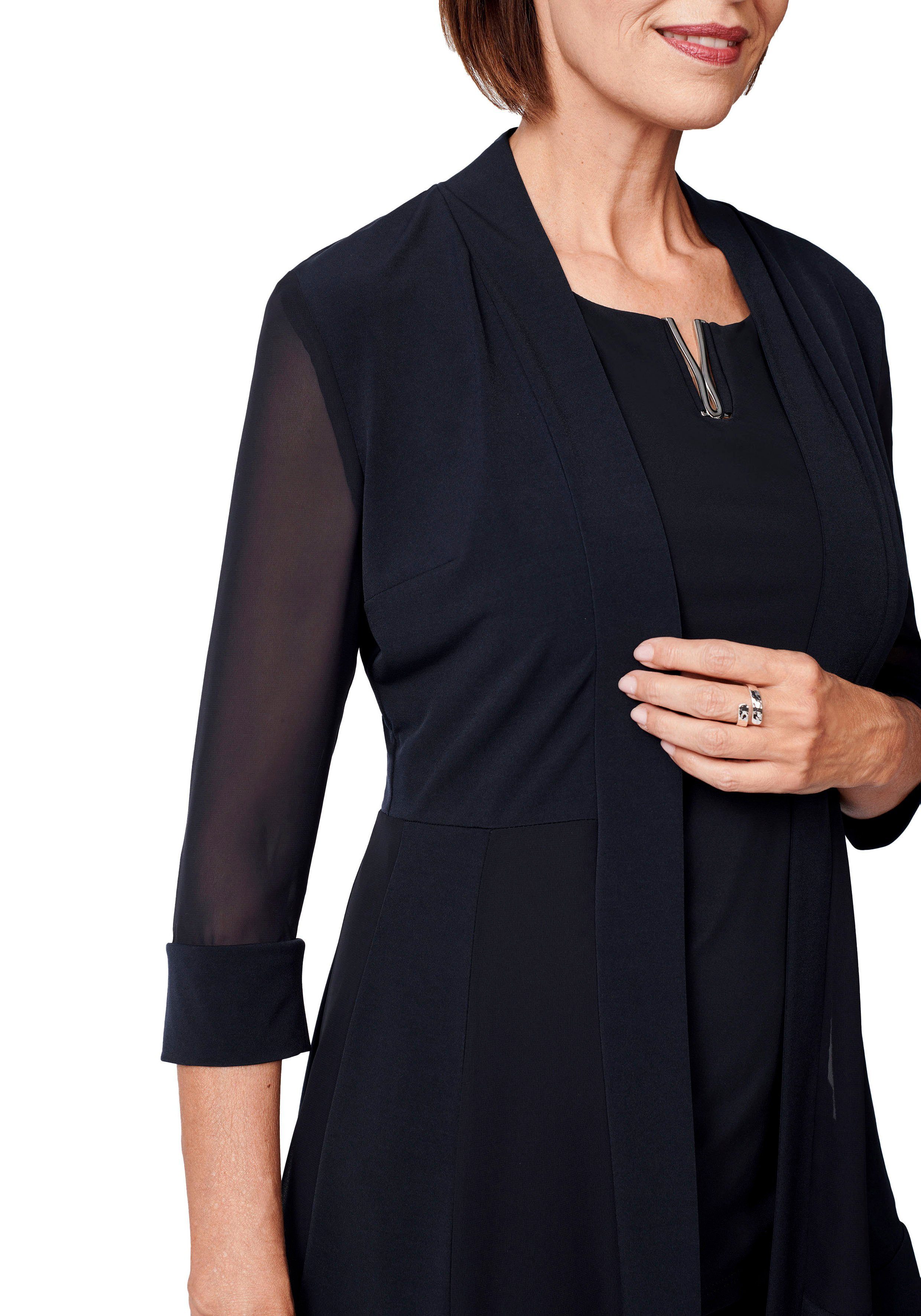 HERMANN LANGE Collection Lange blazer Liliana van jersey en chiffon