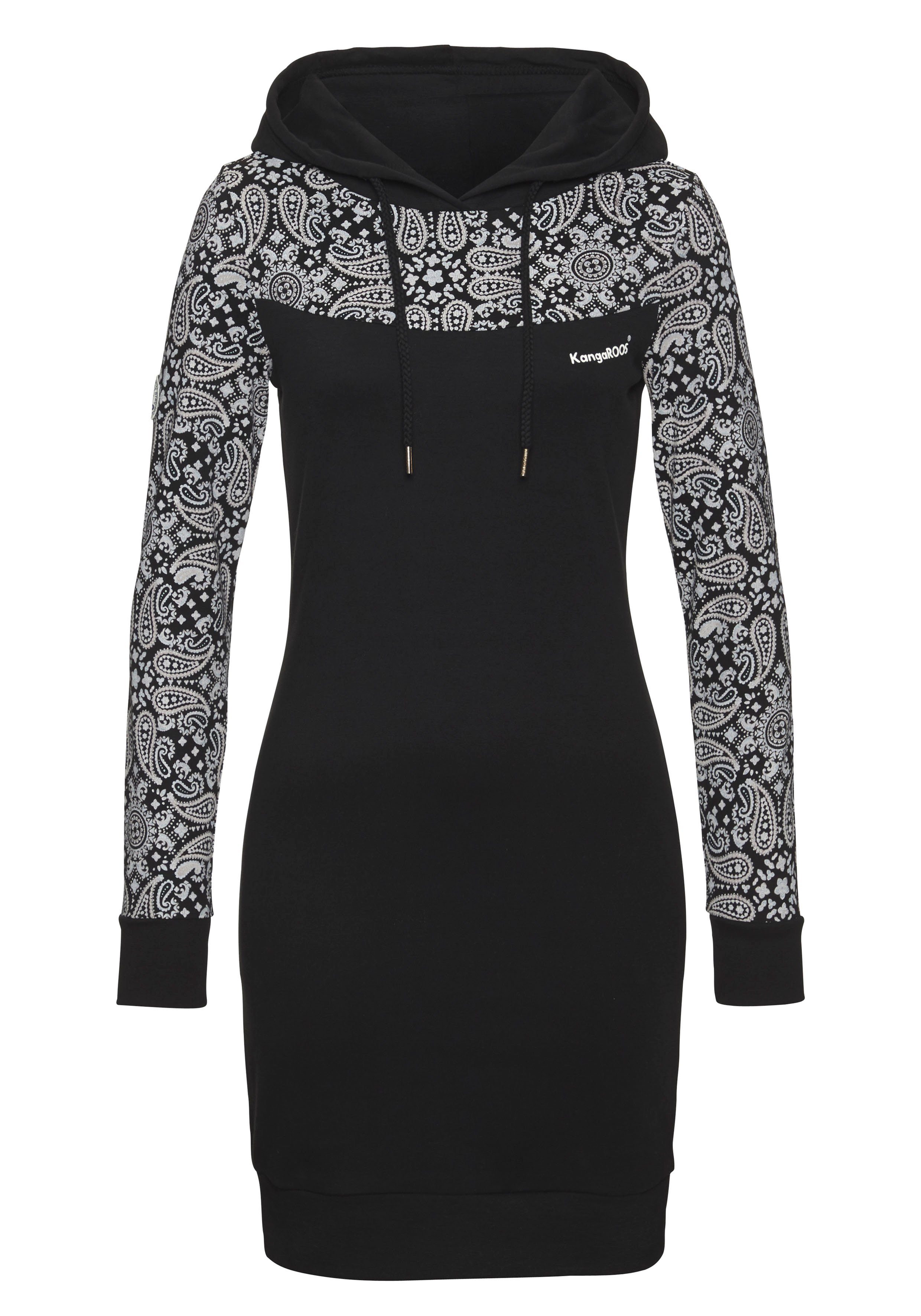 KangaROOS Sweatjurk Mini-lengte, sportieve stijl, van katoen, lange mouwen