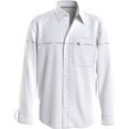 calvin klein overhemd met lange mouwen repeat logo shirt wit