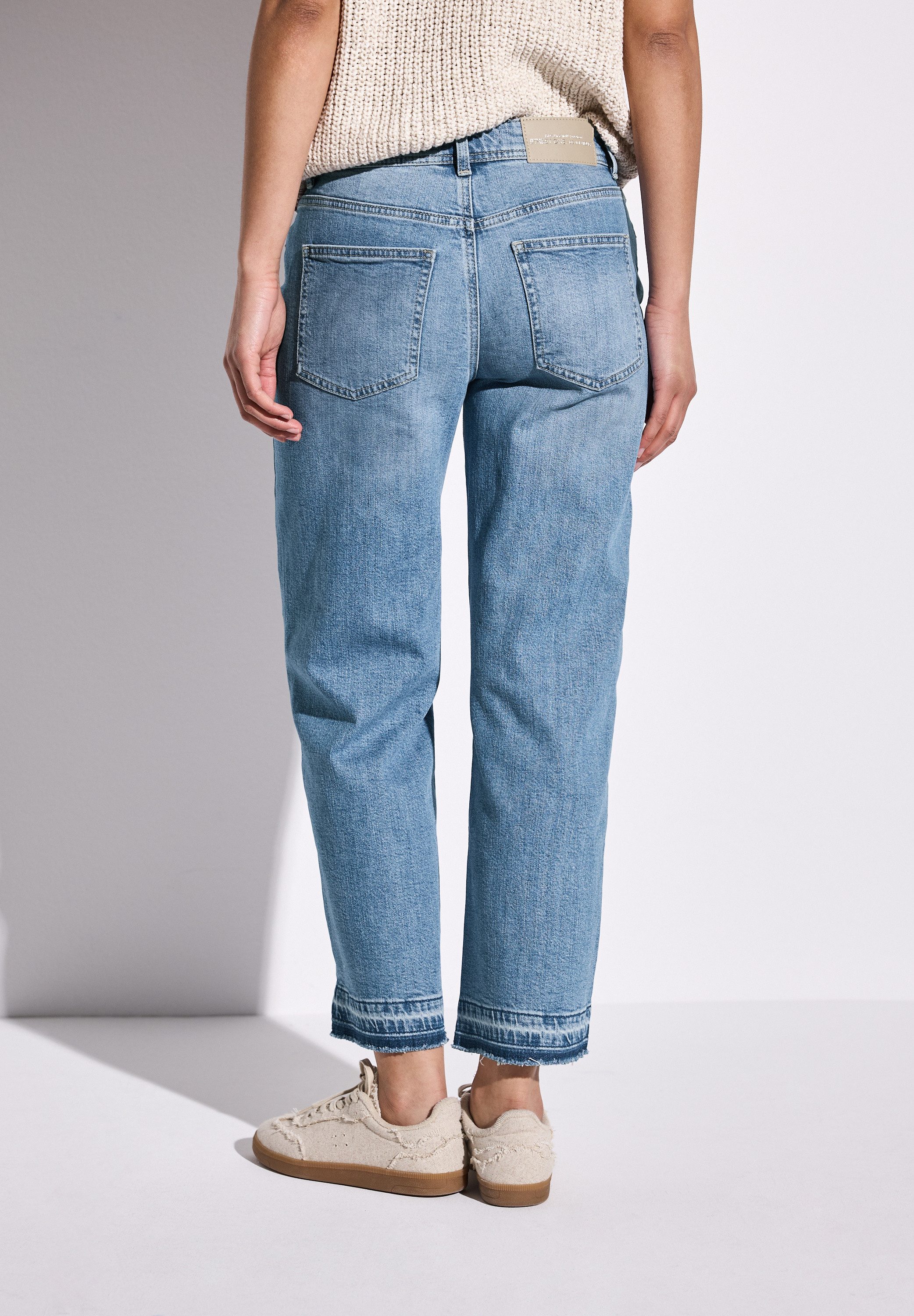 STREET ONE Straight jeans in five-pocketsstijl