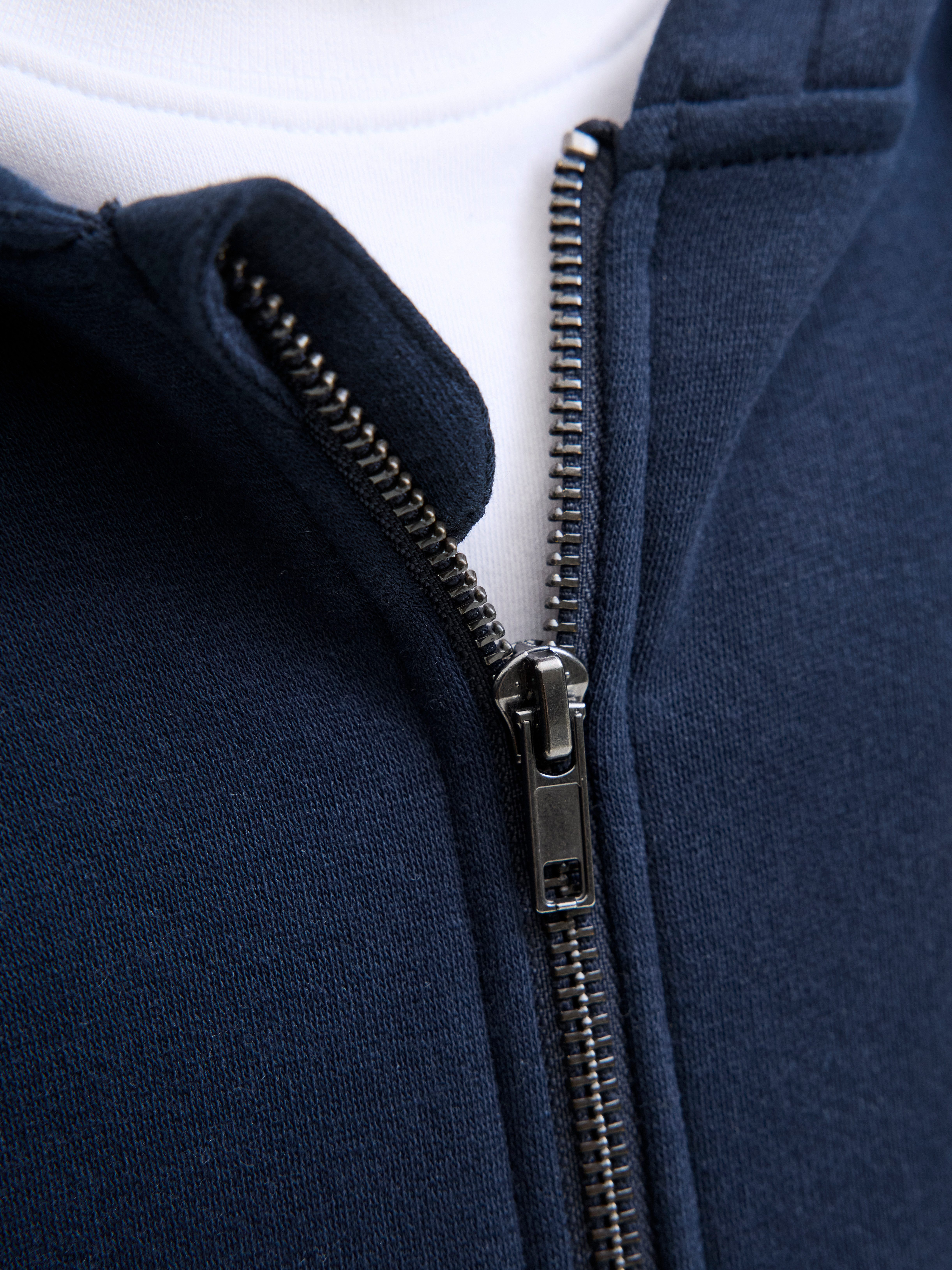 Jack & Jones PlusSize Hoodie JJELOGO SWEAT ZIP HOOD 2 COL AW25 PLS