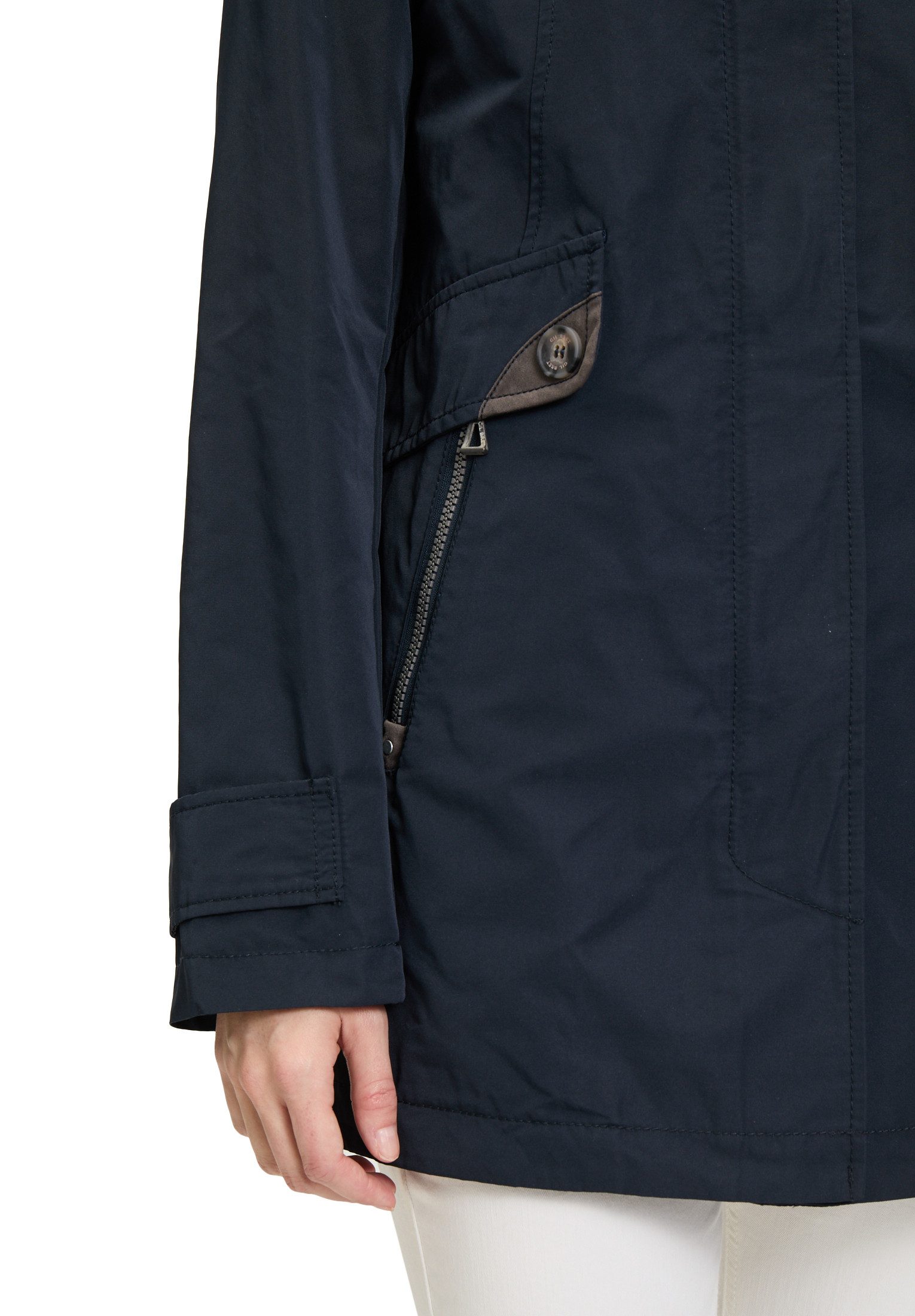 Gil Bret Outdoorjack met rugsplit met rits