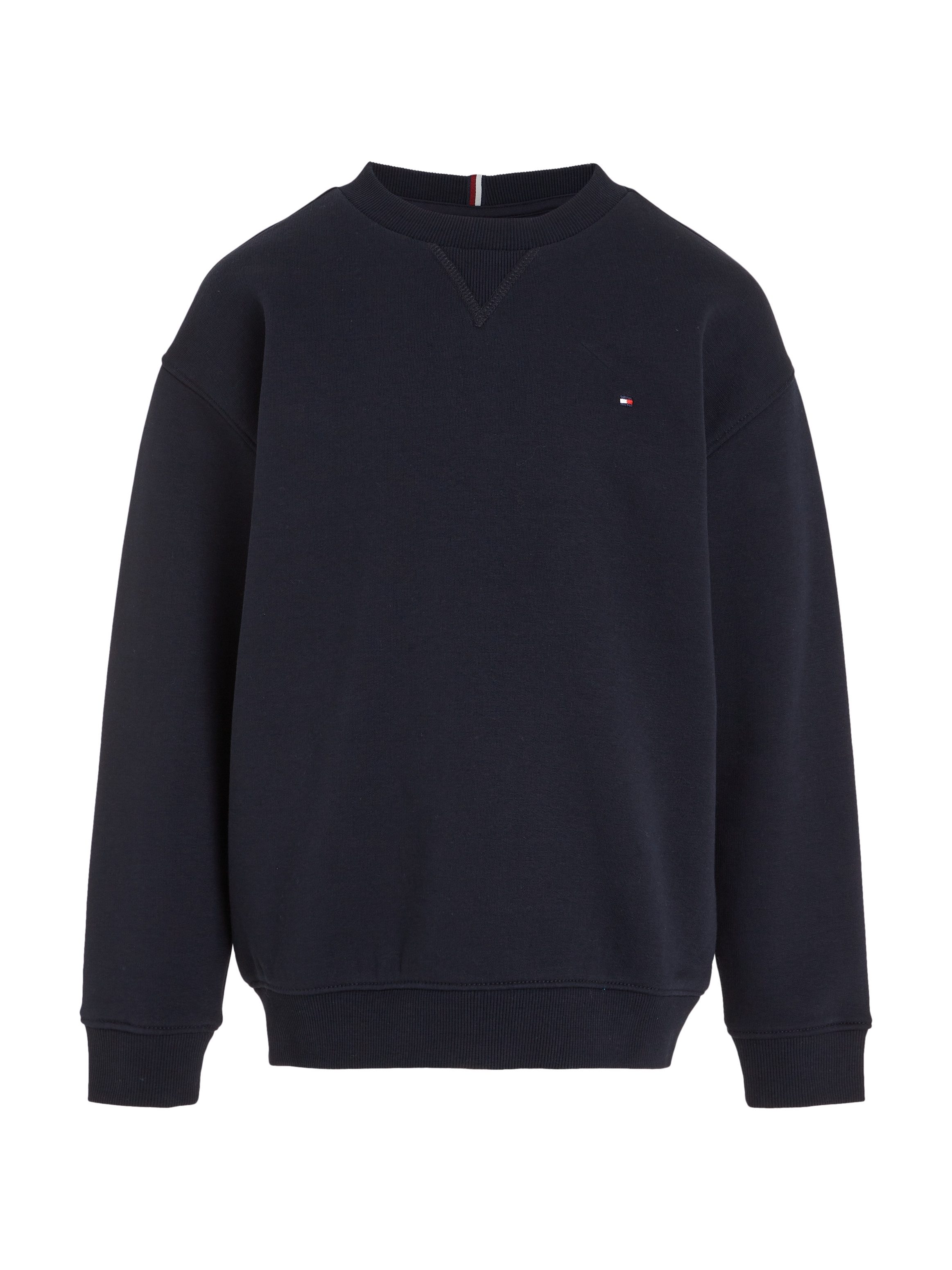 Tommy Hilfiger Sweatshirt U TIMELESS SWEATSHIRT Kinderen tot 16 jaar, logo-vlag, ronde hals