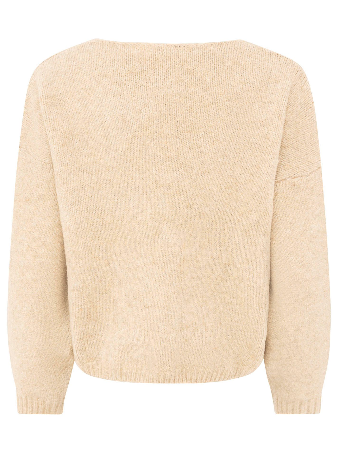 Zwillingsherz Vest Knopen knuffelig, met kleine knoopjes en wolgehalte