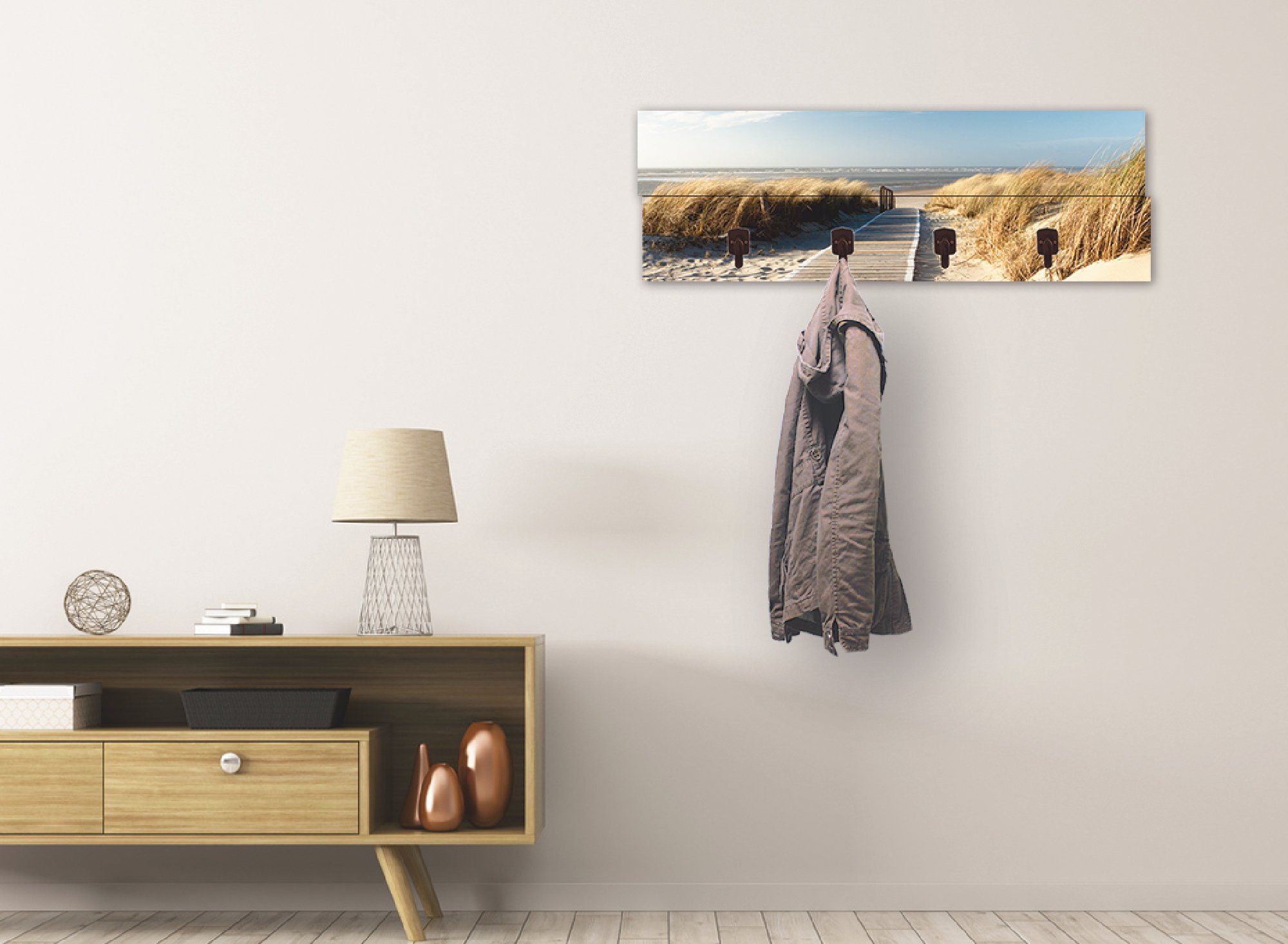Artland Kapstok Noordzeestrand op Langeoog - pier