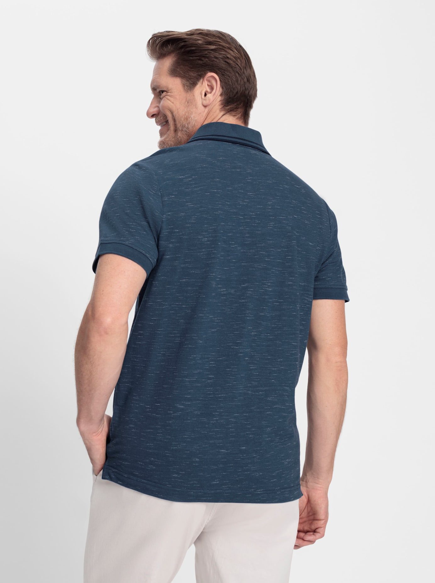 Marco Donati Shirt met korte mouwen Poloshirt met korte mouwen (1-delig)