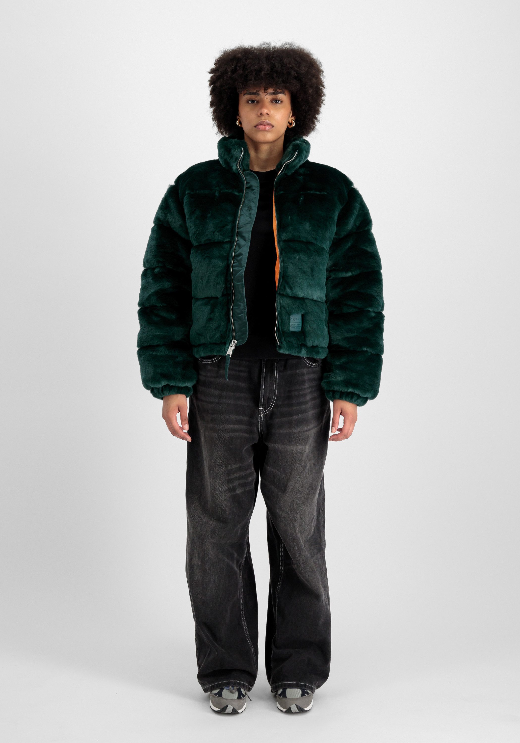 Alpha Industries Bomberjack Alpha Industries Women - Cold Weather Jackets Fur Puffer Women