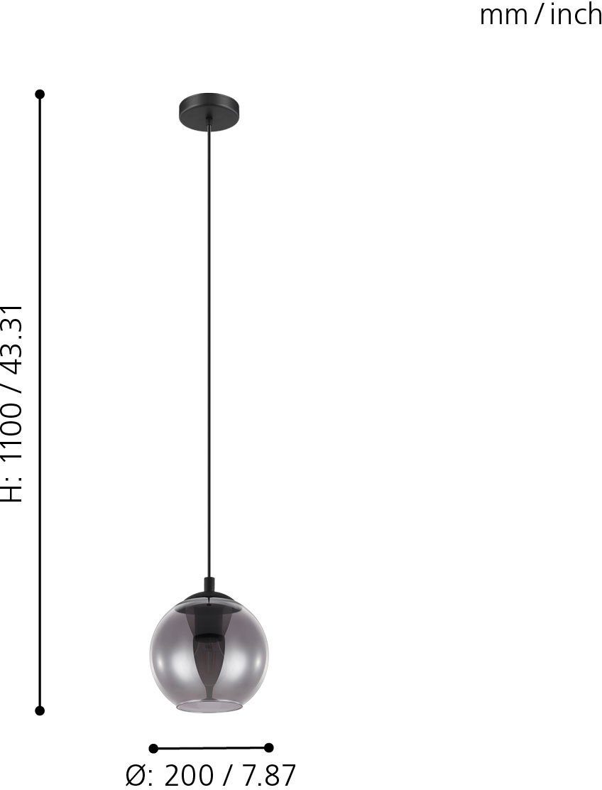 EGLO Hanglamp ARISCANI Hanglamp, dimbaar (1 stuk)