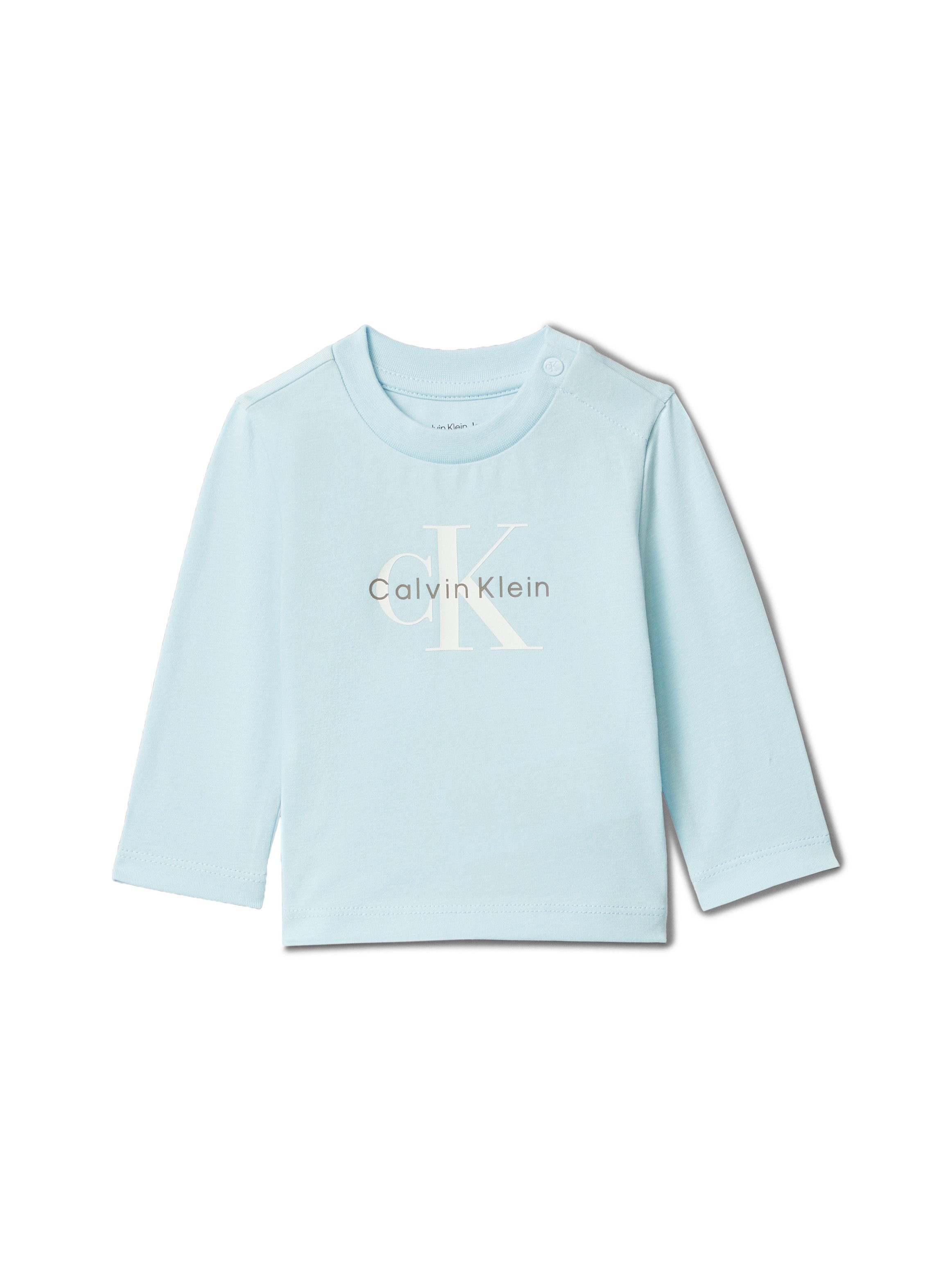 Calvin Klein Shirt met lange mouwen MONOGRAM LS T-SHIRT