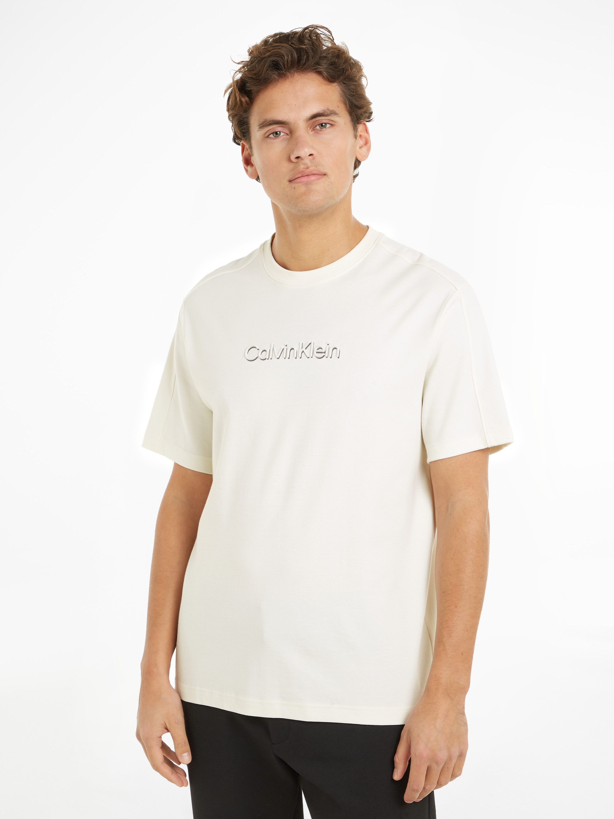 Calvin Klein T-shirt SHADOW EMBOSSED LOGO T-SHIRT