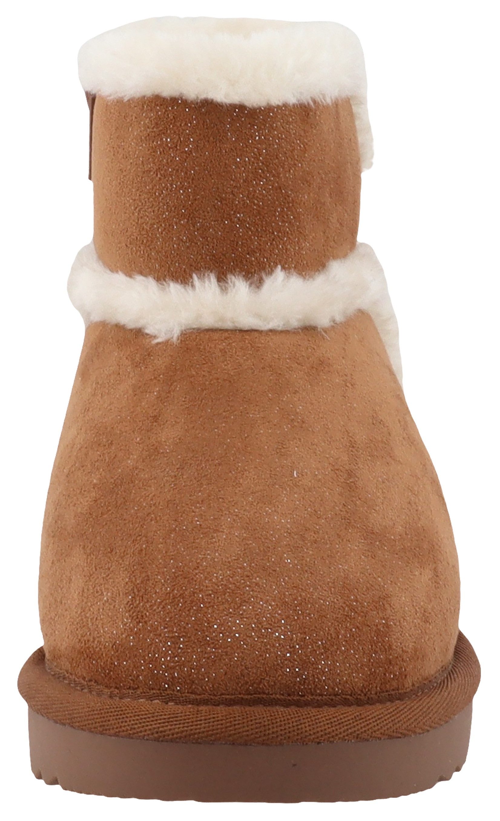 Tom Tailor Winterlaarzen , plateau, instappers met elegante glitterprint