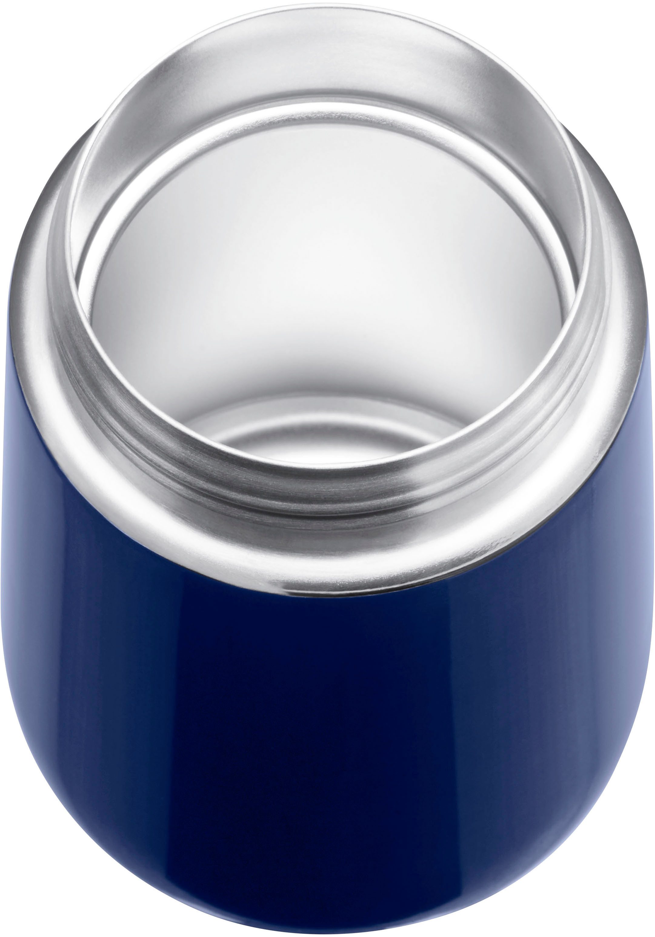WMF Thermosbeker Impulse Travel Mug dubbelwandig roestvrij staal, lage hoogte, 360°-drinkopening