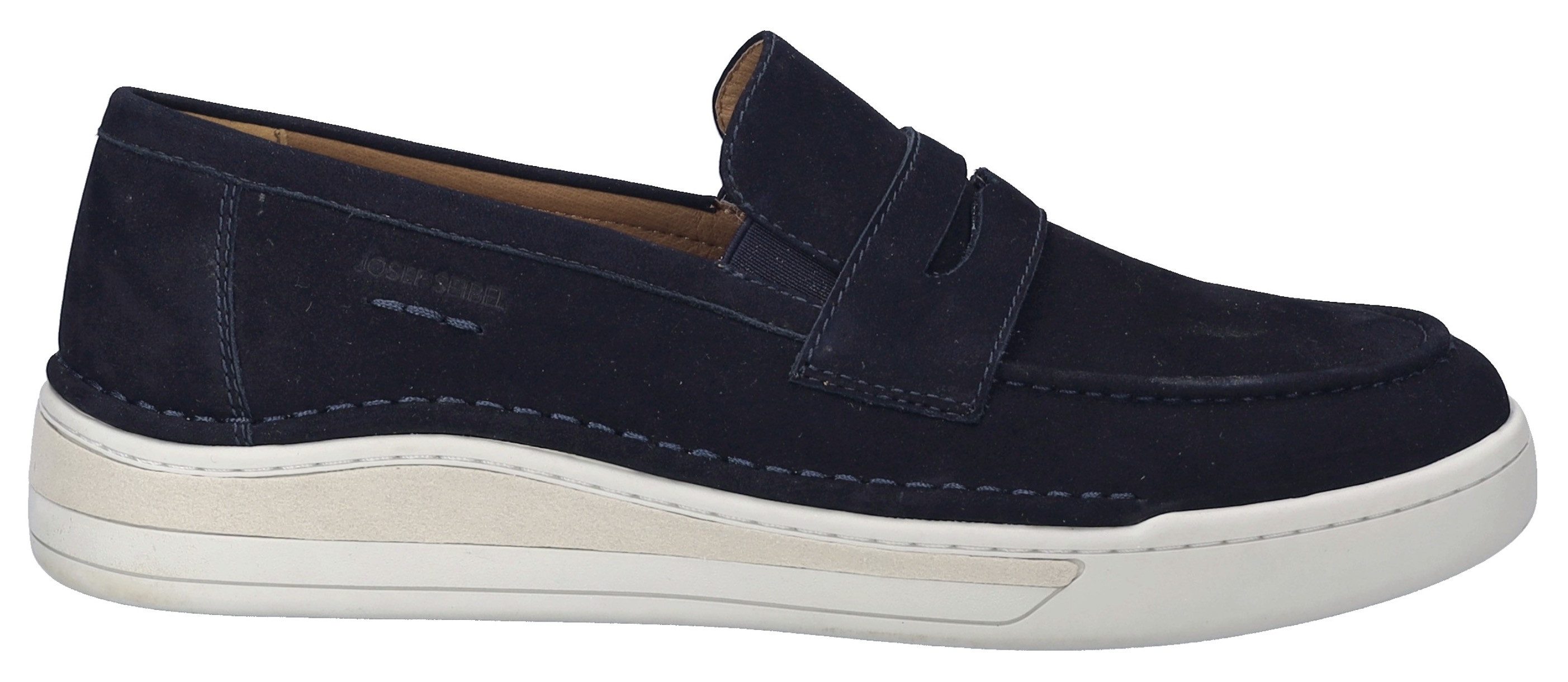 Josef Seibel Slip-on sneakers Cleve 08 , slipper, mocassin, vrijetijdsschoen met verwisselbare binnenzool