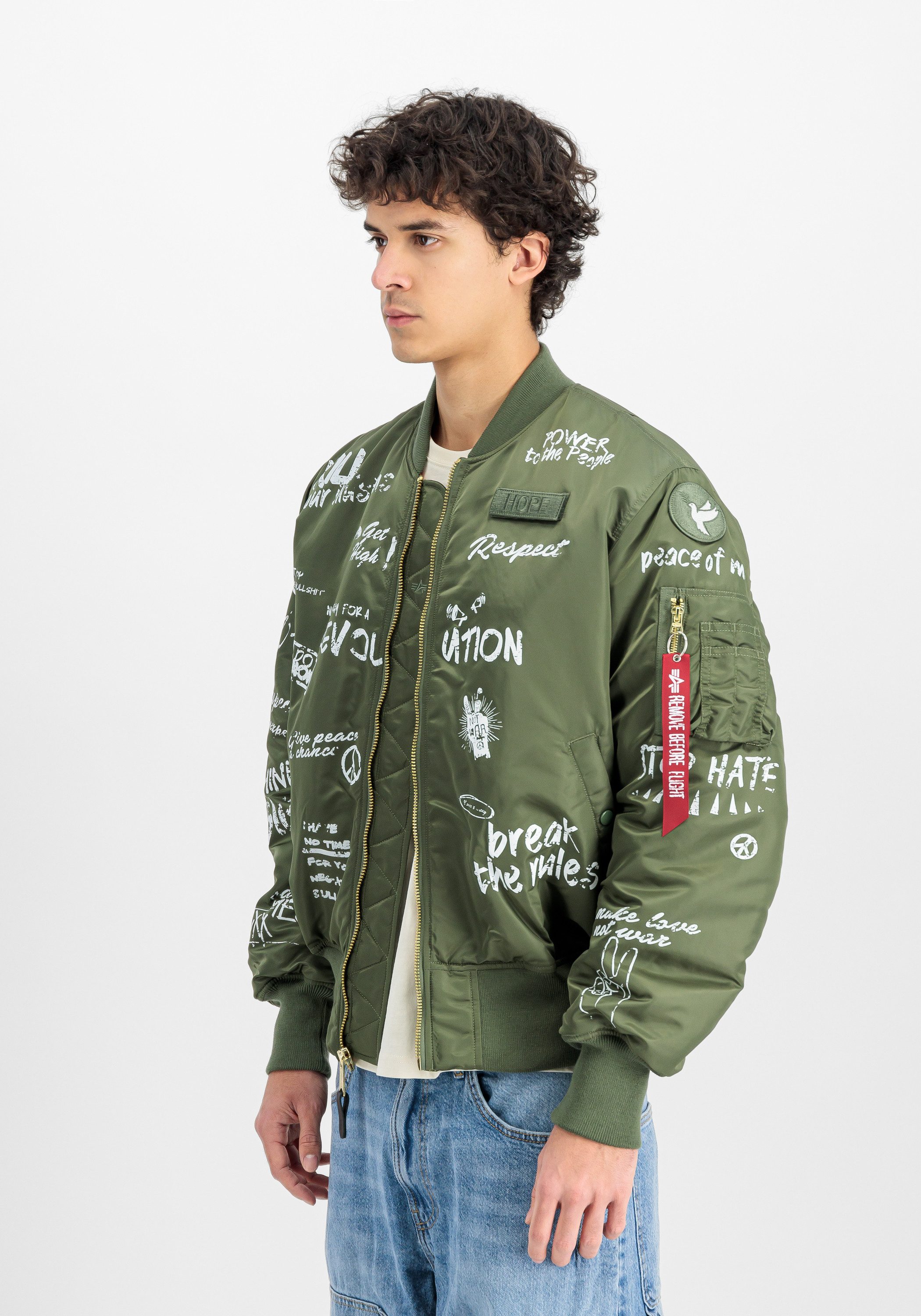 Alpha Industries Bomberjack Alpha Industries Men - Bomber Jackets MA-1 Peace