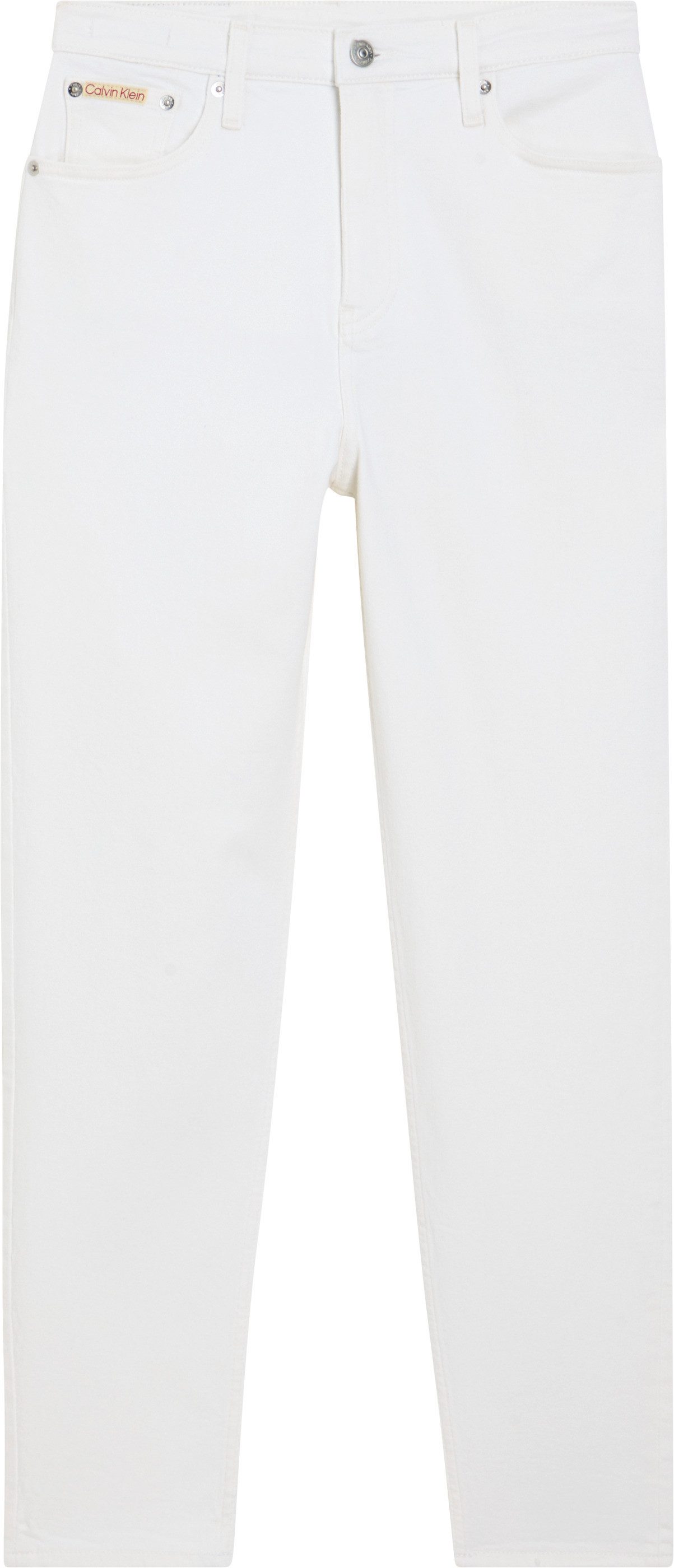 Calvin Klein Mom jeans MOM JEAN met logo-badge