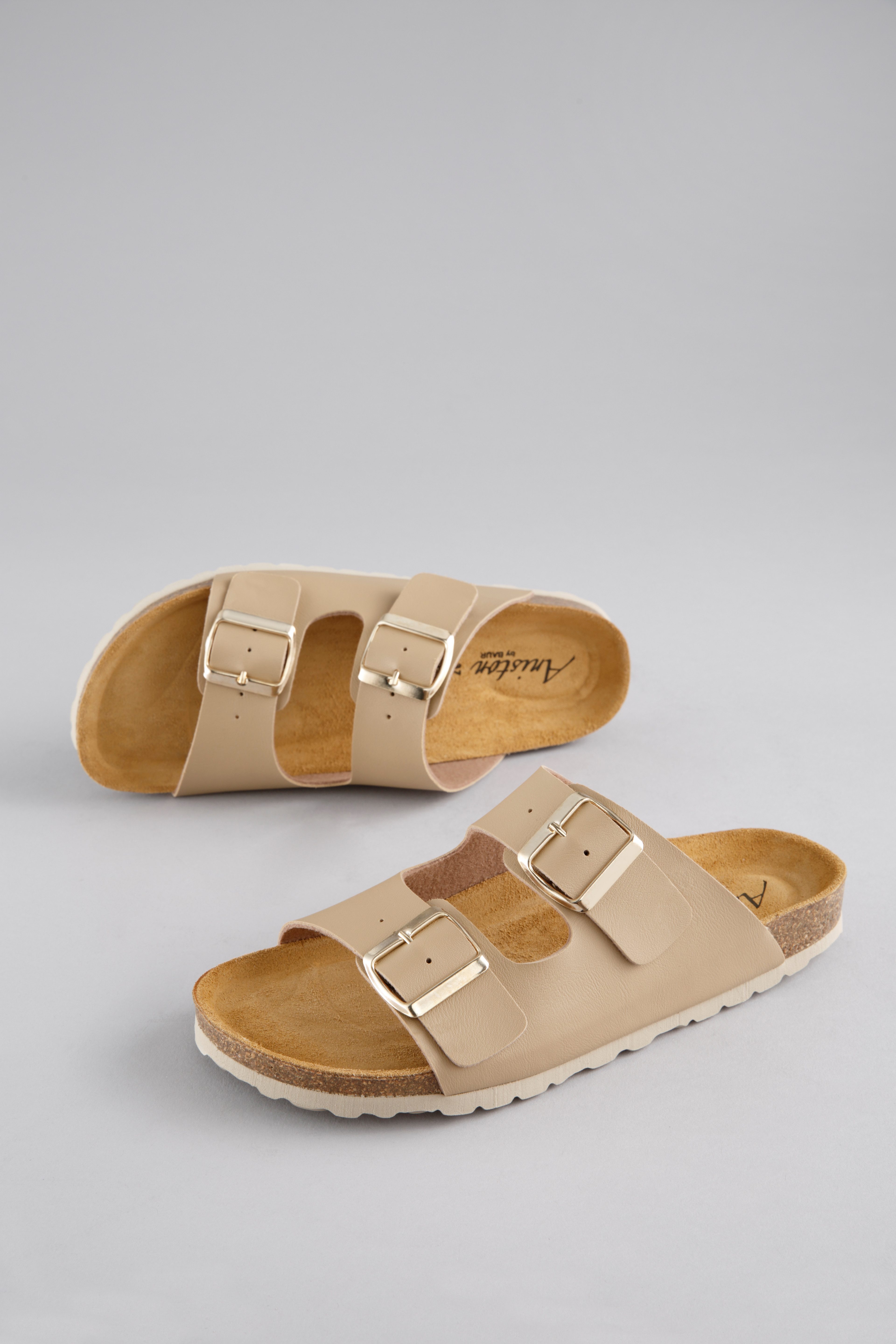 Aniston SHOES Slippers , basis, zomerschoen, slippers met gespsluiting