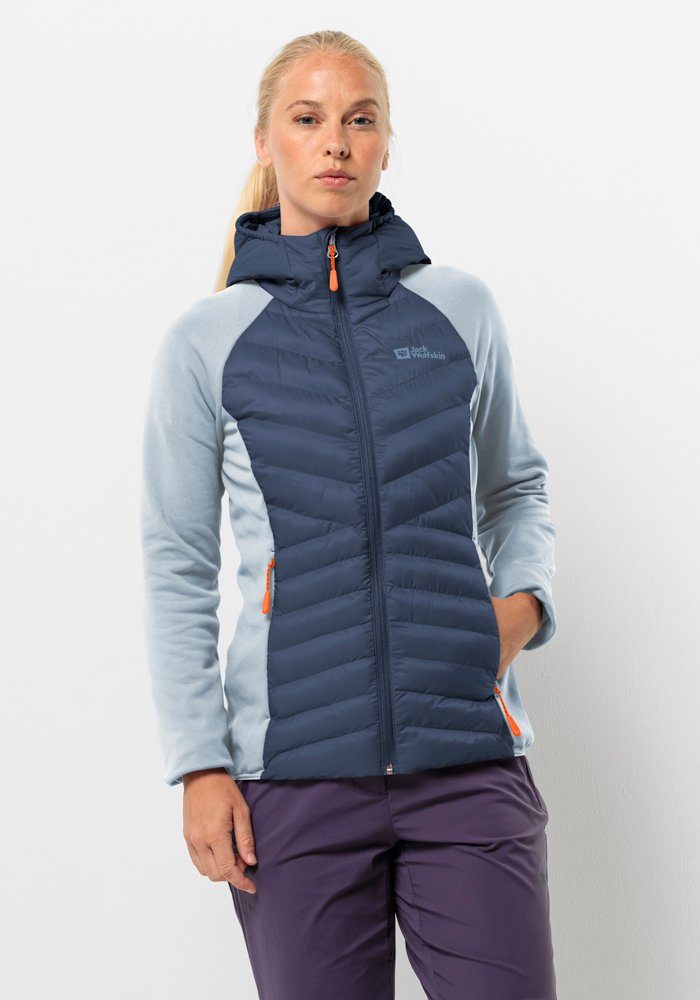 Jack Wolfskin Routeburn Pro Hybrid Women Jack voor- en najaar Dames M evening sky Evening Sky