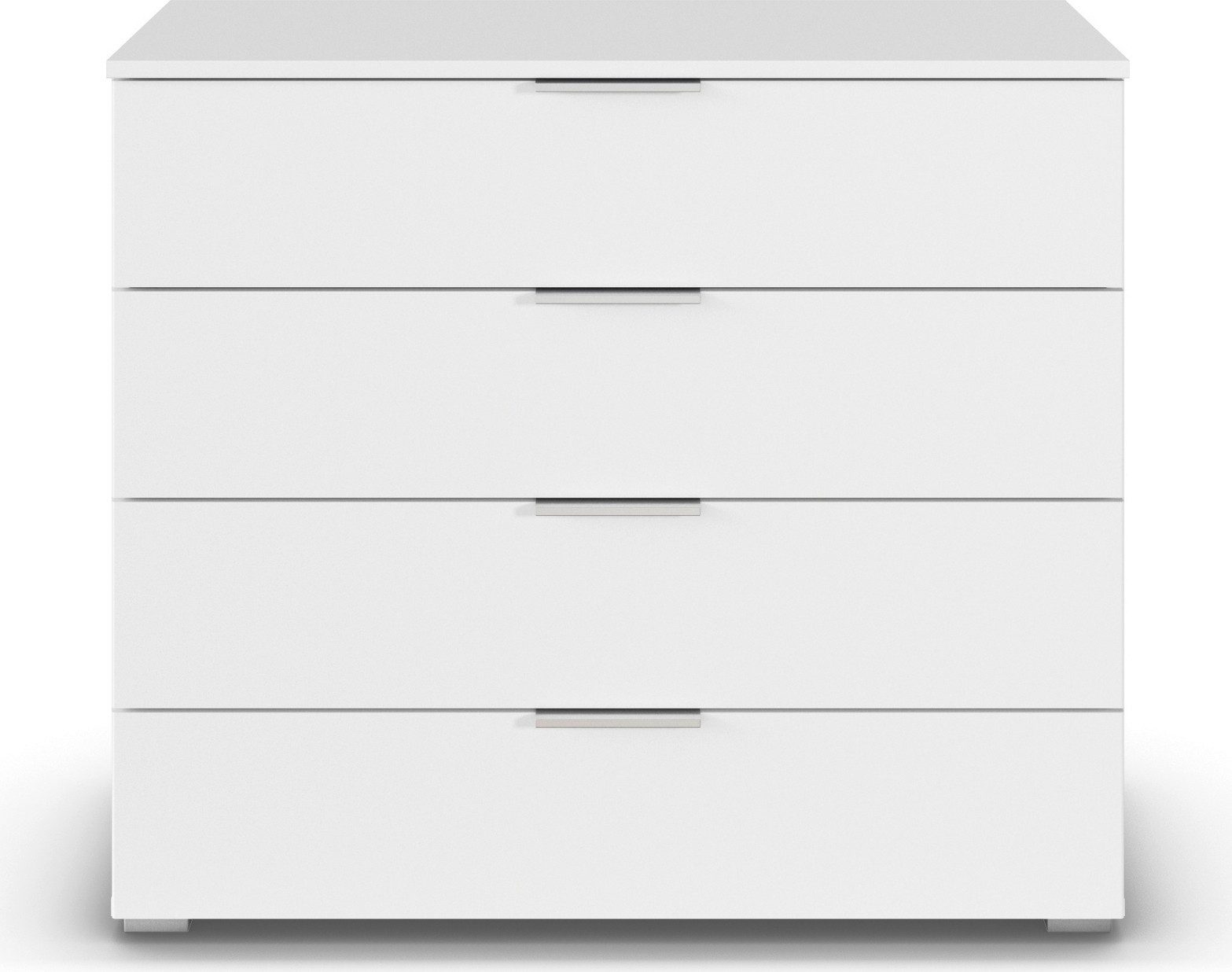 rauch Ladekast Sideboard AGORDO met decor- of hoogglansfront Breedte 93 cm met 4 grote lades voor veel opbergruimte MADE IN GERMANY
