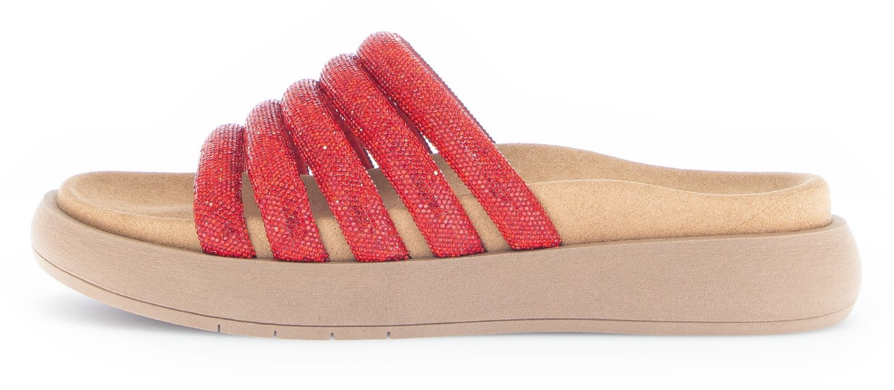 Gabor Slippers plateau, zomerschoen, slippers met best fitting-uitrusting