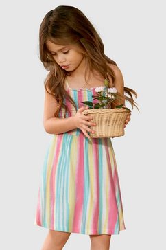 kidsworld jurk in overgooiermodel multicolor