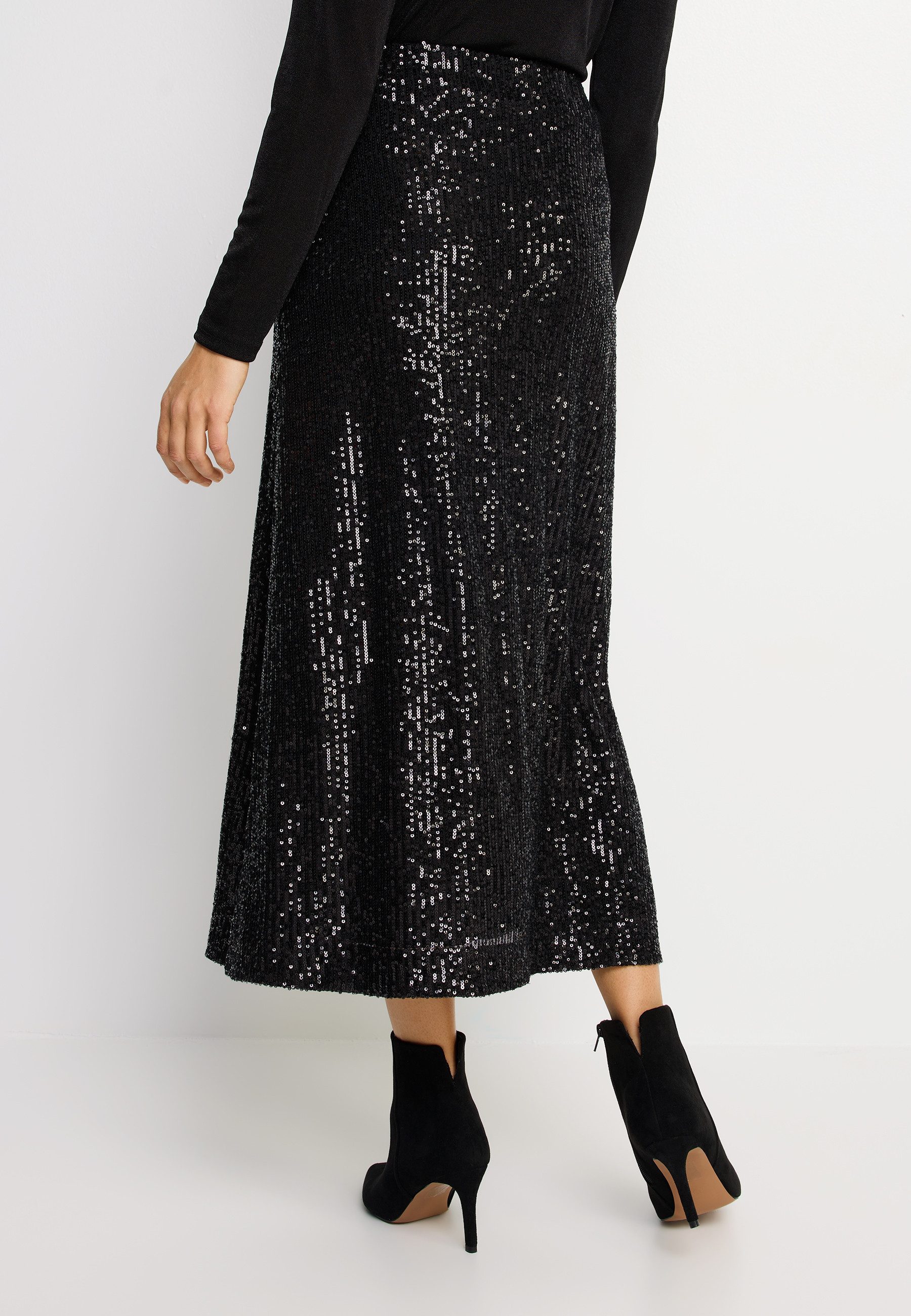 Lascana Highheel-laarsjes in spitse vorm & naaldhak, ritslaars vegan