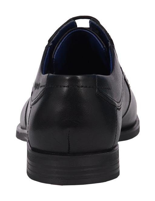 Bugatti Veterschoenen met zij-embossing, vrijetijdsschoen, lage schoen, veterschoen
