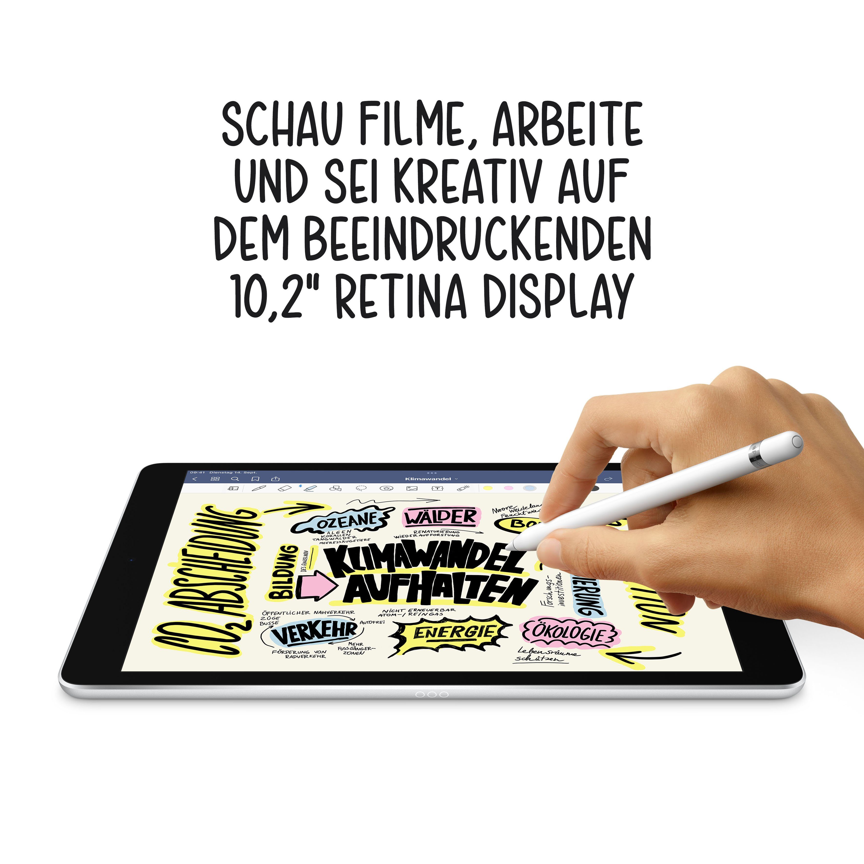 Apple Tablet iPad 10.2" Wi-Fi (2021) 9 Generation, 10,2", iPadOS