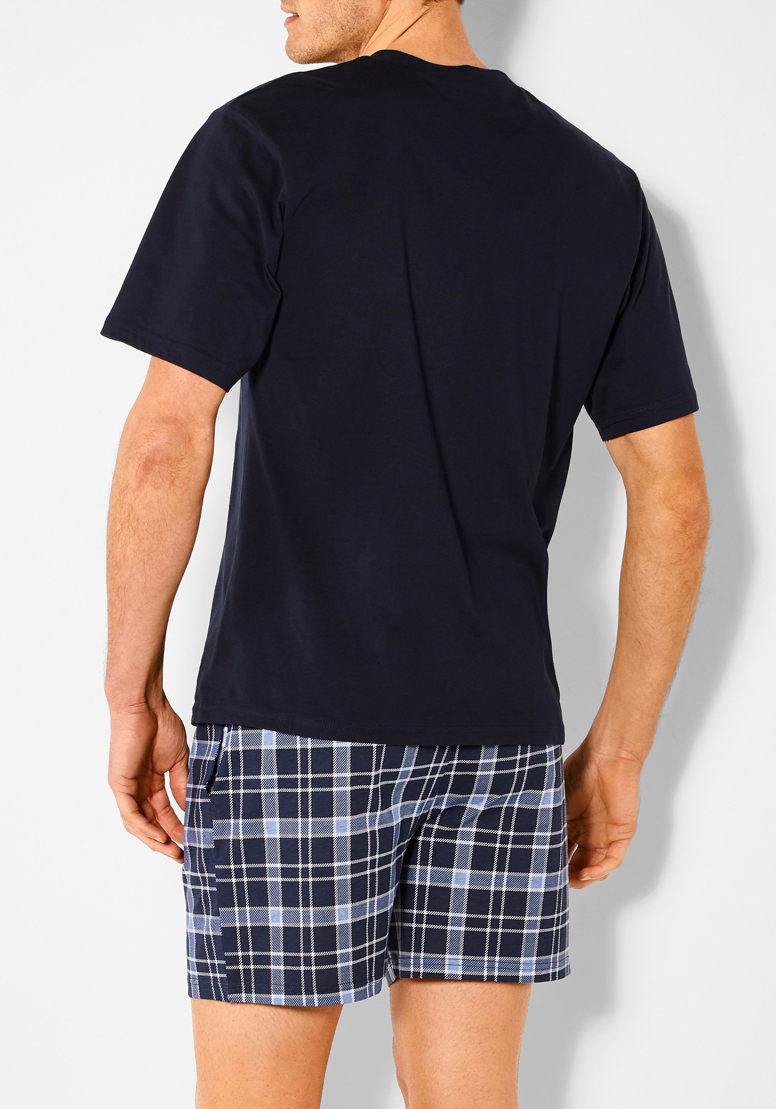 s.Oliver RED LABEL Beachwear Pyjama met steekzakken opzij (2-delig, 1 stuk)
