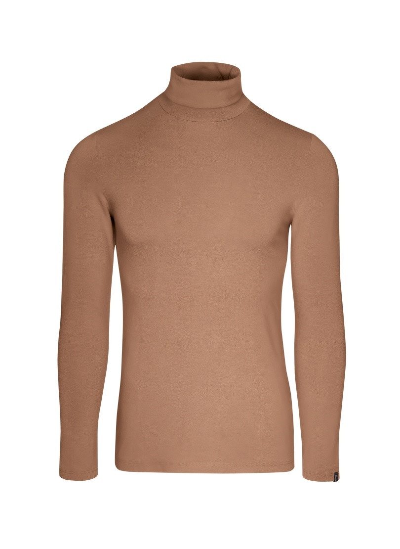 Trigema Colshirt TRIGEMA colshirt van elastische viscose (1-delig)