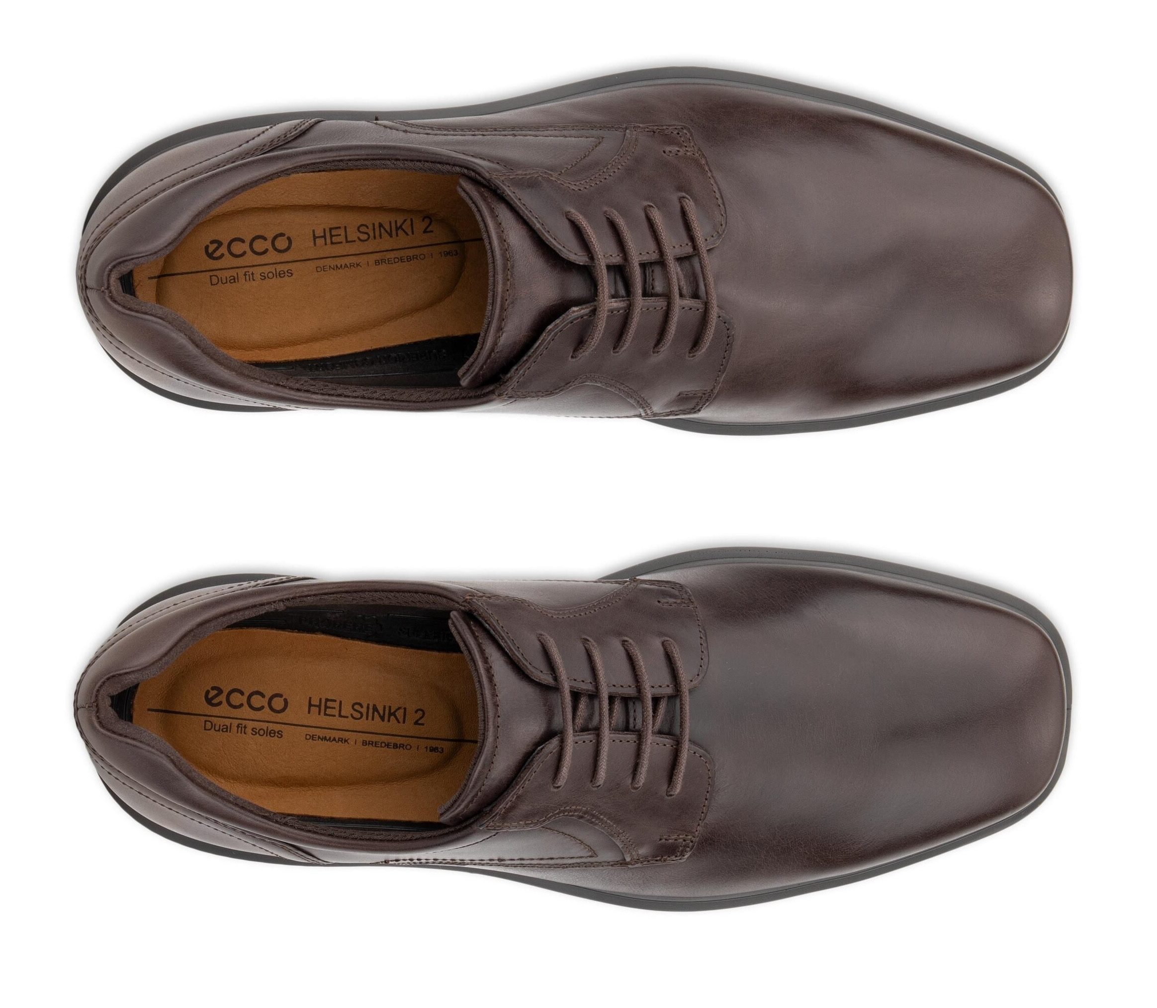 Ecco Veterschoenen Helsinki 2 vrijetijdsschoen, lage schoen, veterschoen met uitneembaar voetbed