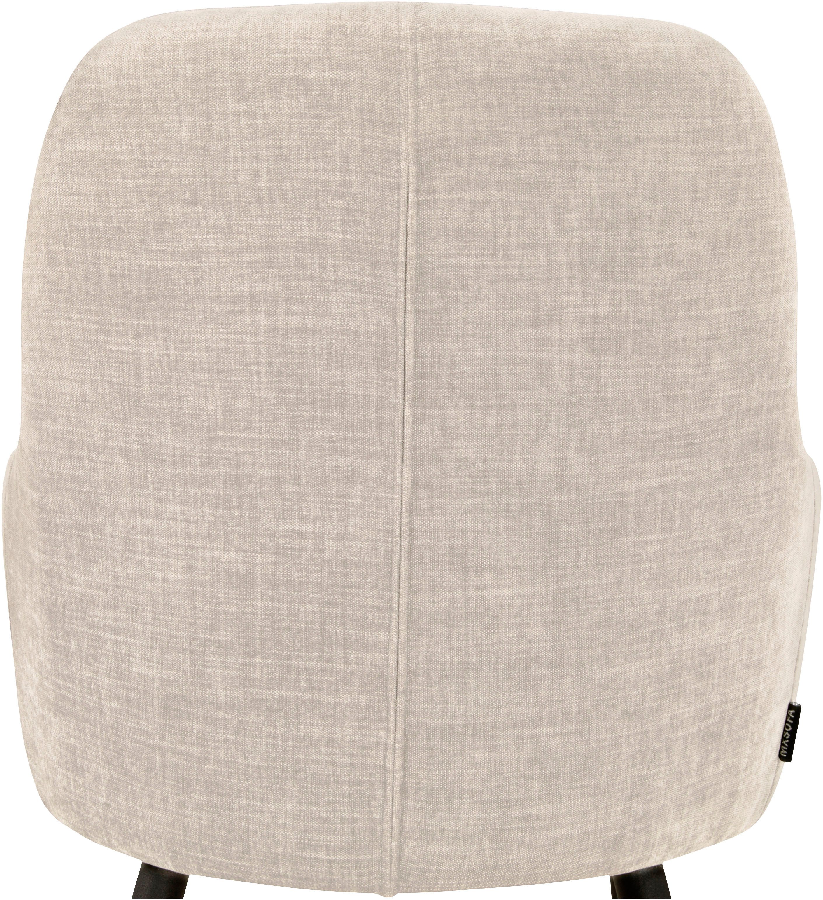 OMG Design Stoel met armleuningen DONNA Zitkuip, comfortabel gepolsterd, eetkamerstoel (set)