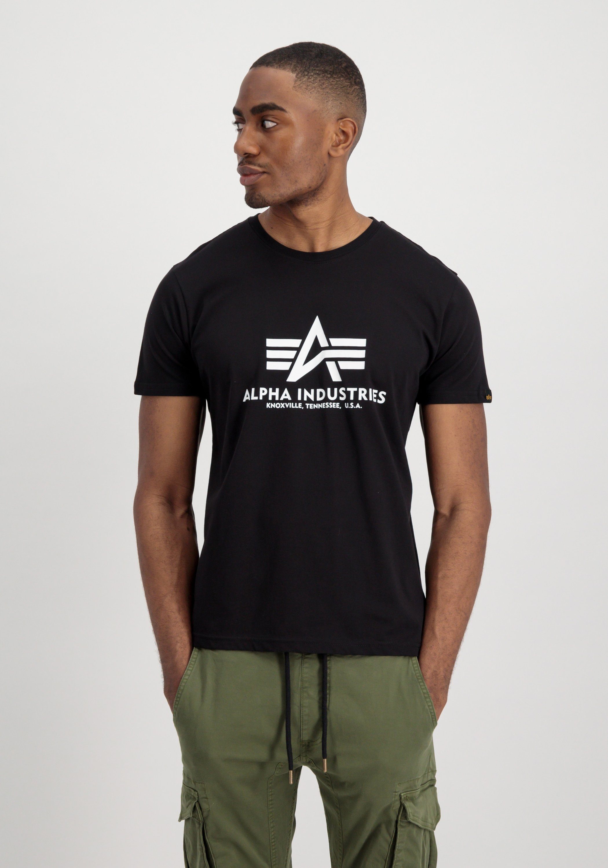 Alpha Industries T-shirt Men T-Shirts Basic T 2 Pack