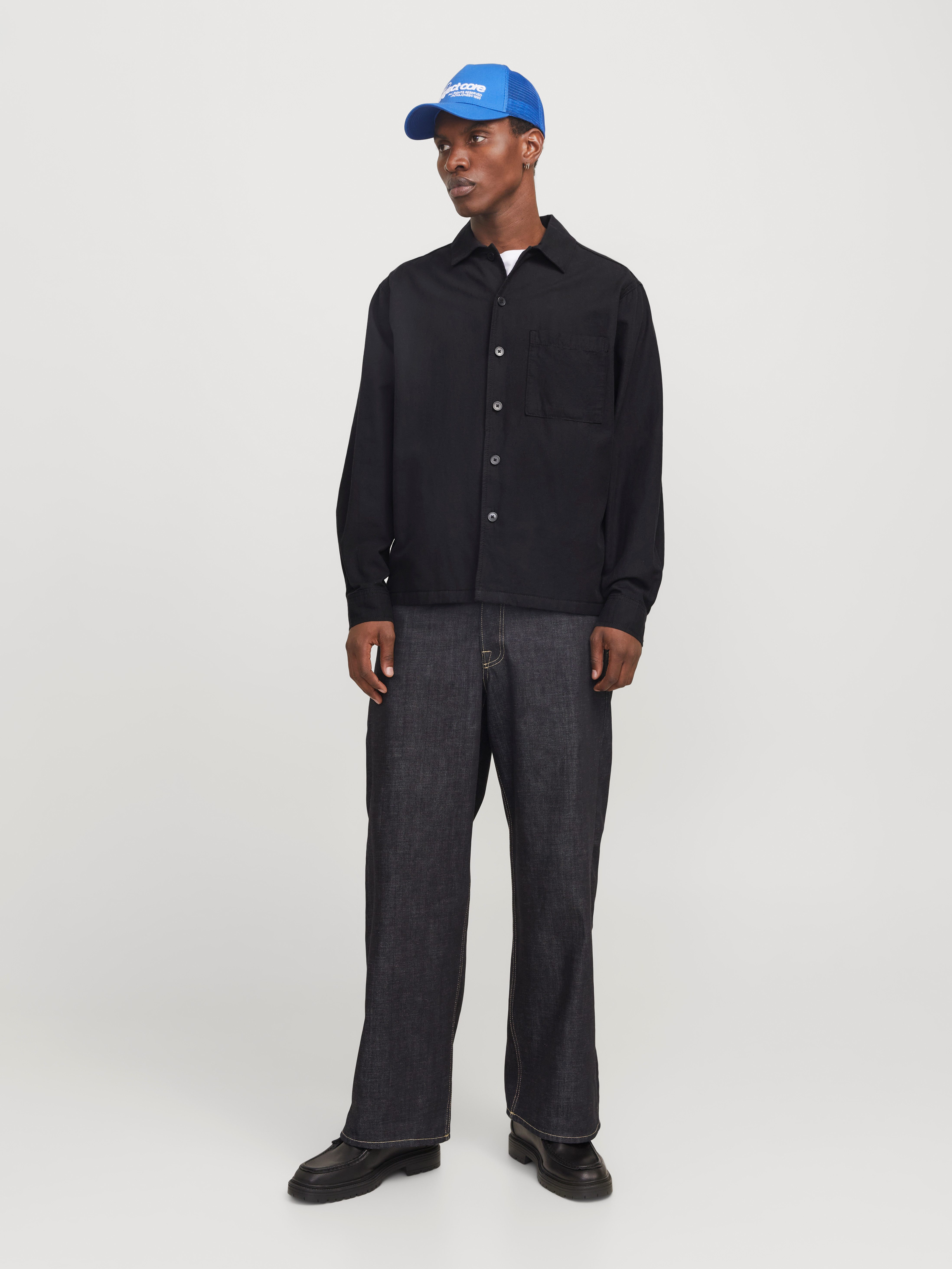 Jack & Jones Overhemd met lange mouwen JJEURBAN EDGE OVERSHIRT LS SN