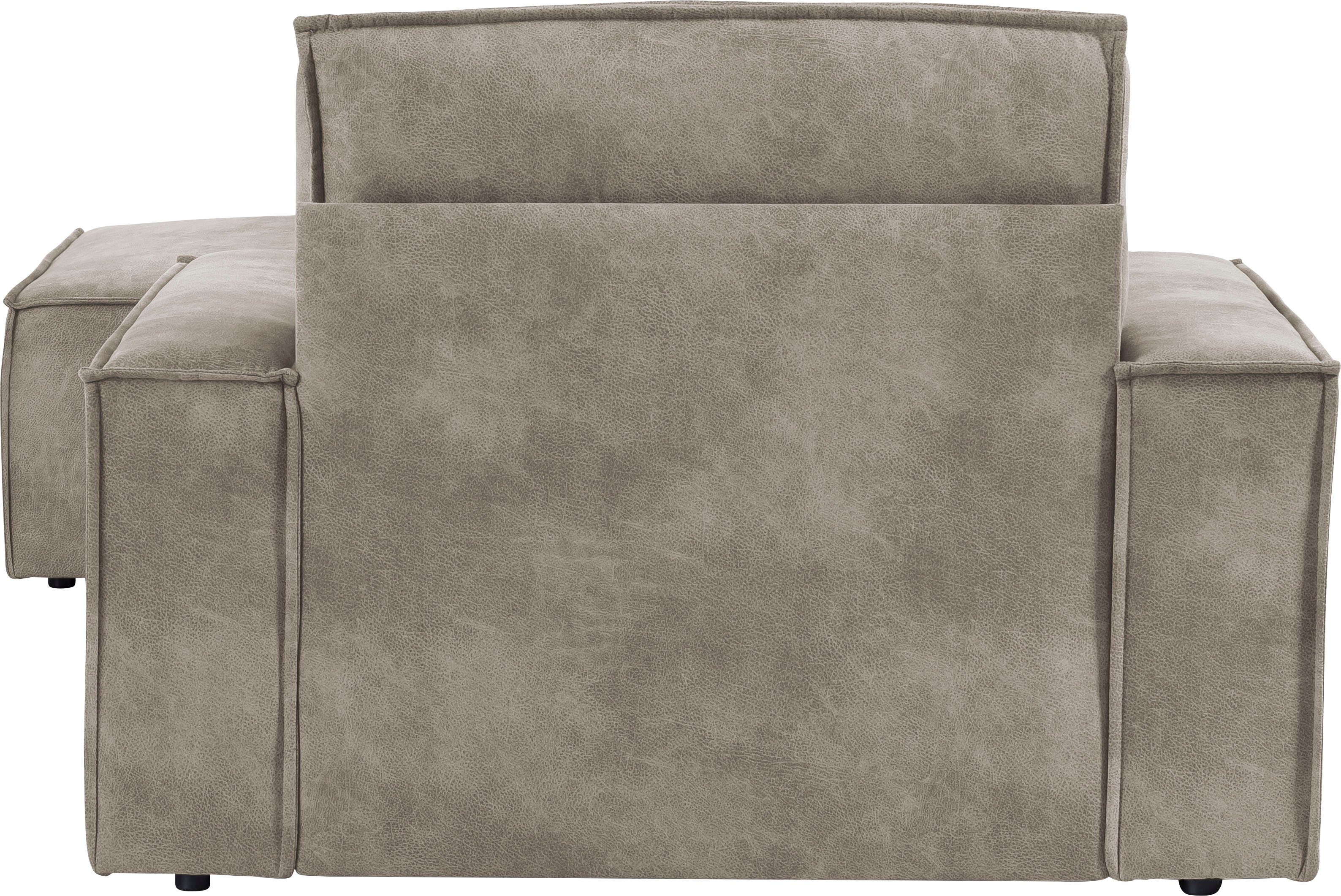 Home affaire Fauteuil Sherwood Loveseat en hocker als set, passend bij de bekleding-serie SHERWOOD