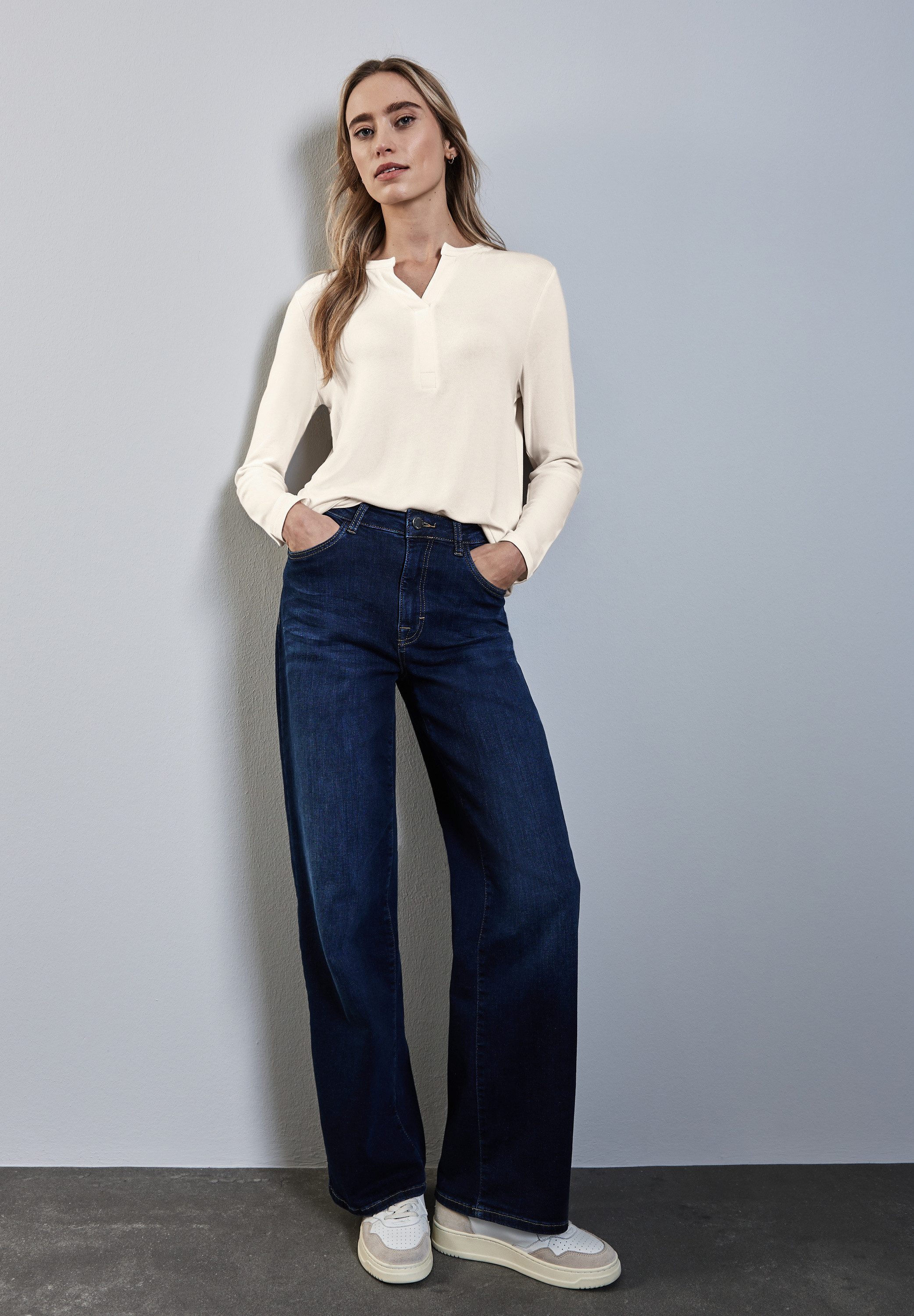 STREET ONE Shirt met lange mouwen
